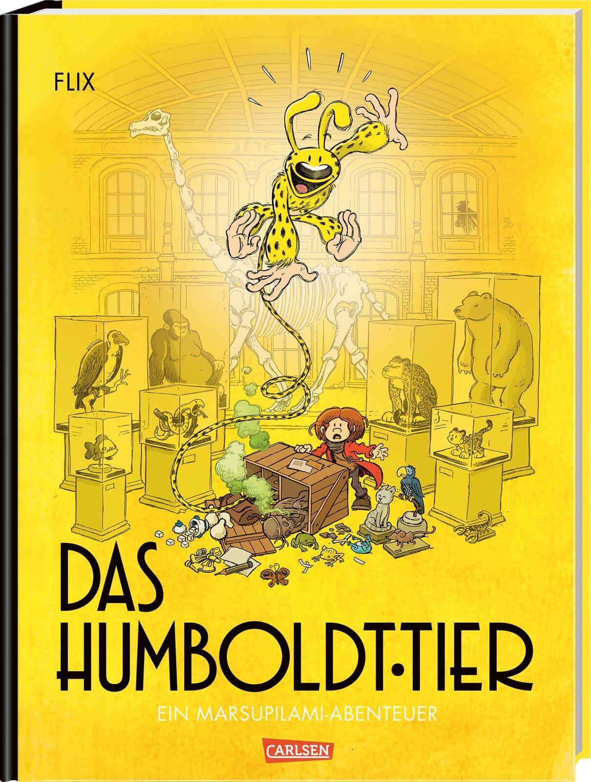 Vorderes Coverbild Das Humboldt-Tier - Ein Marsupilami-Abenteuer