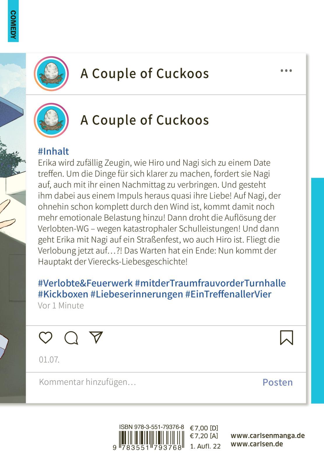Rückseitencover A Couple of Cuckoos 4