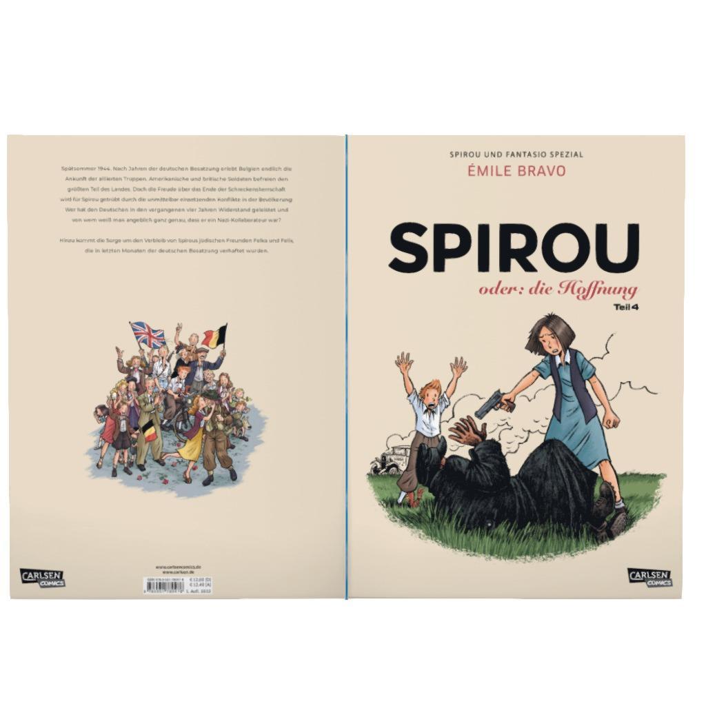 Beispielinhalt (Bild) Spirou und Fantasio Spezial 36: Spirou oder: die Hoffnung 4