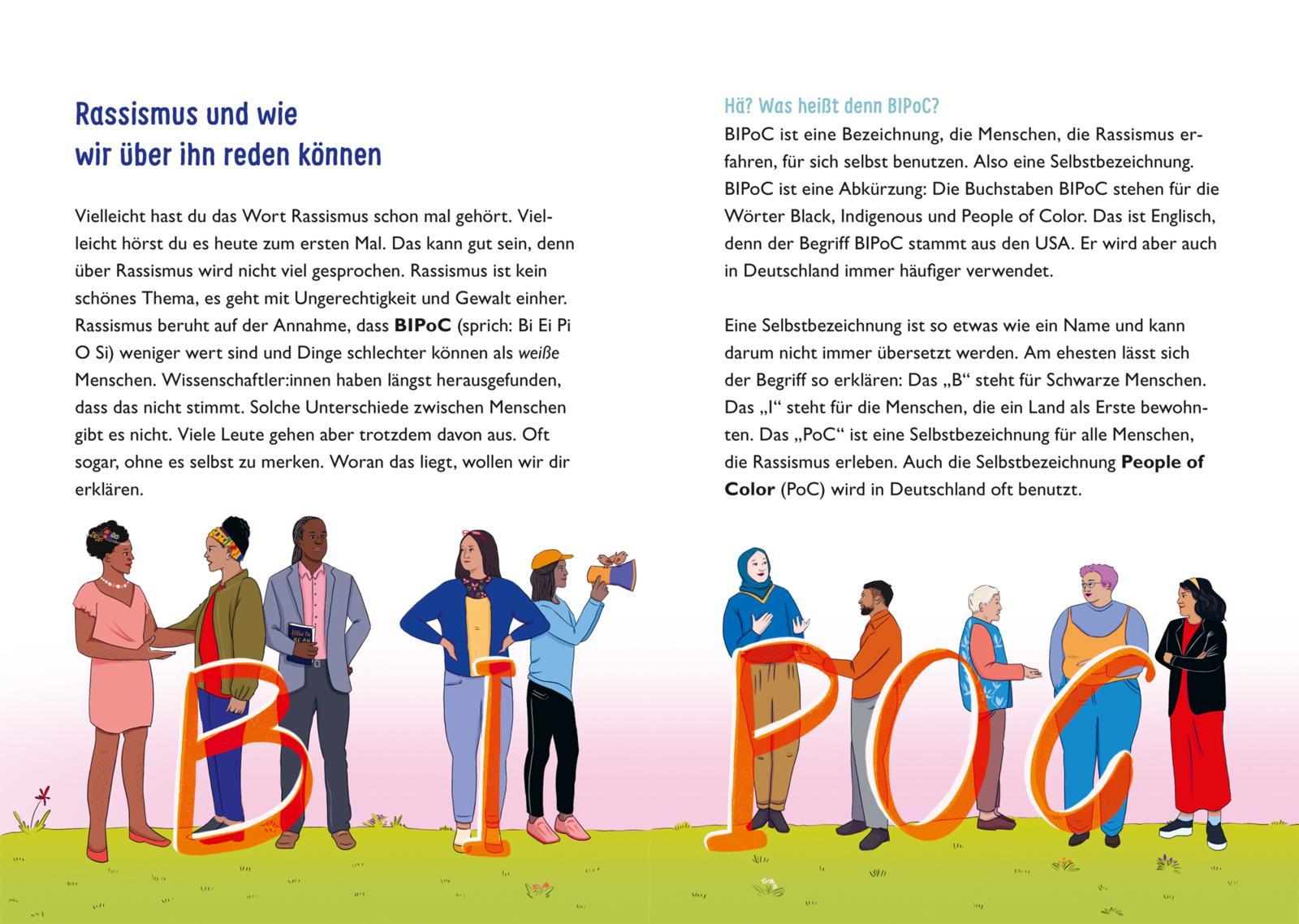 Beispielinhalt (Bild) Rassismus geht uns alle an