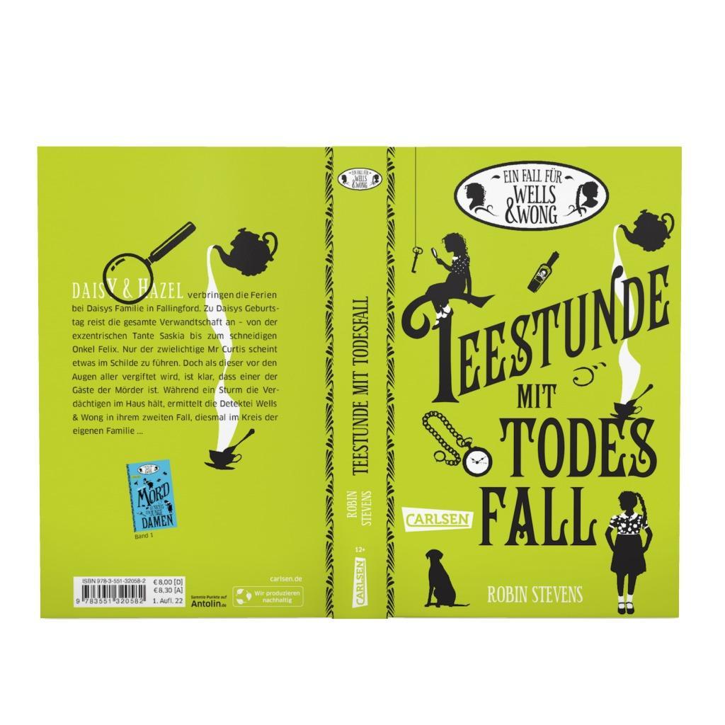 Beispielinhalt (Bild) Ein Fall für Wells & Wong 2: Teestunde mit Todesfall