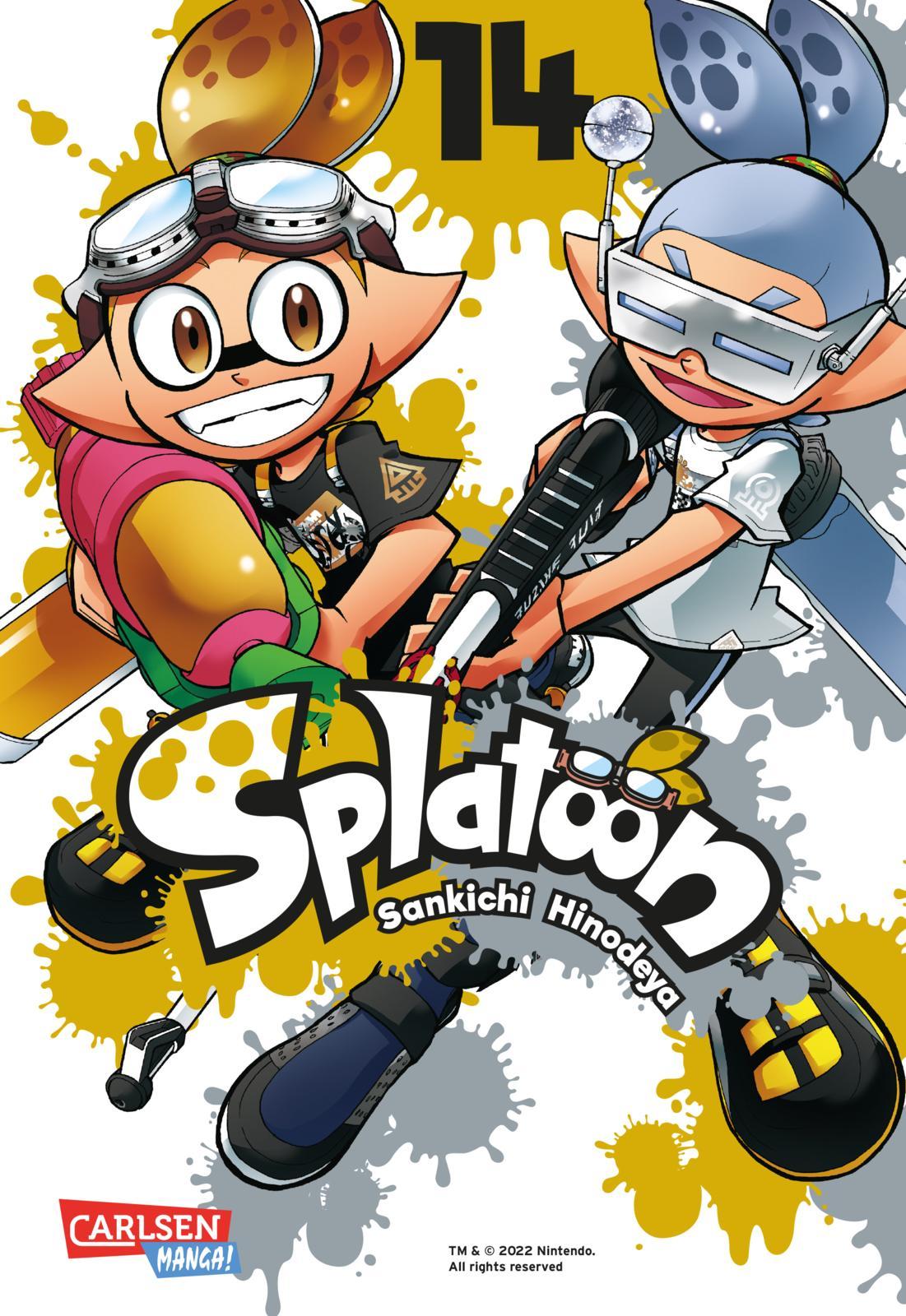 Vorderes Coverbild Splatoon 14