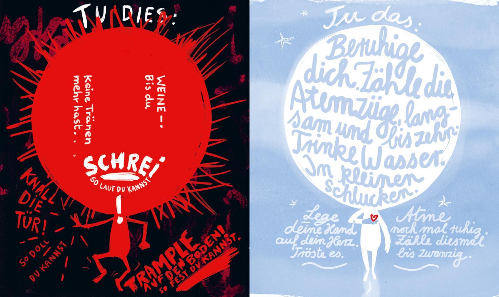 Beispielinhalt (Bild) Zicke zacke Trennungskacke - und wie du da durchkommst