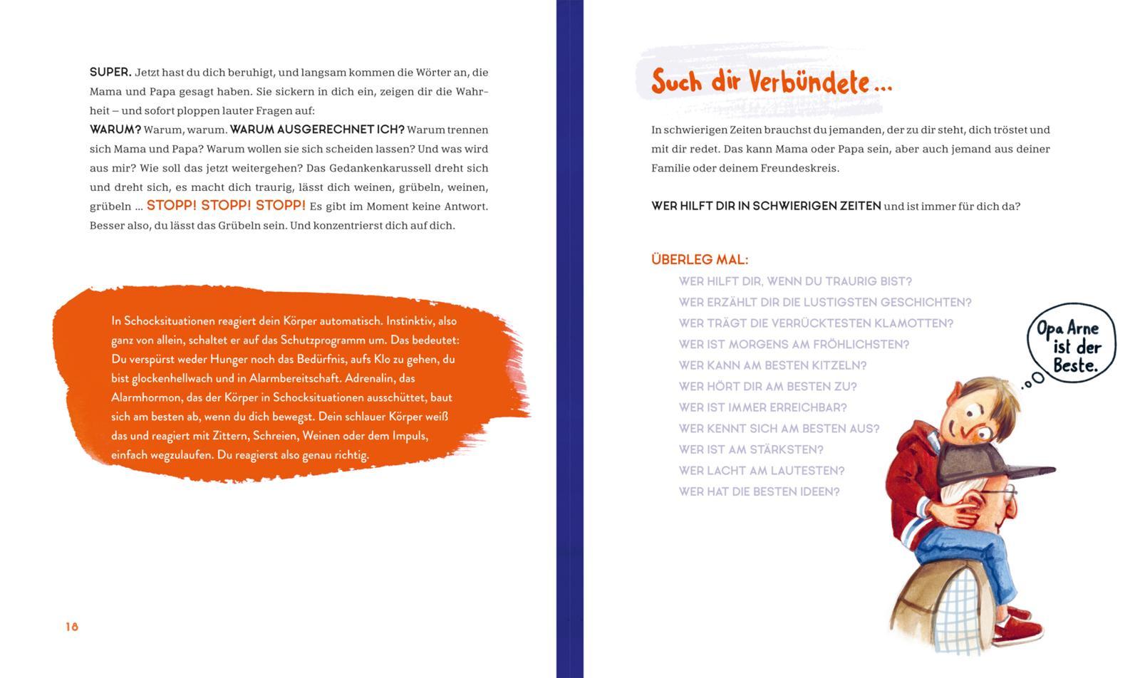 Beispielinhalt (Bild) Zicke zacke Trennungskacke - und wie du da durchkommst