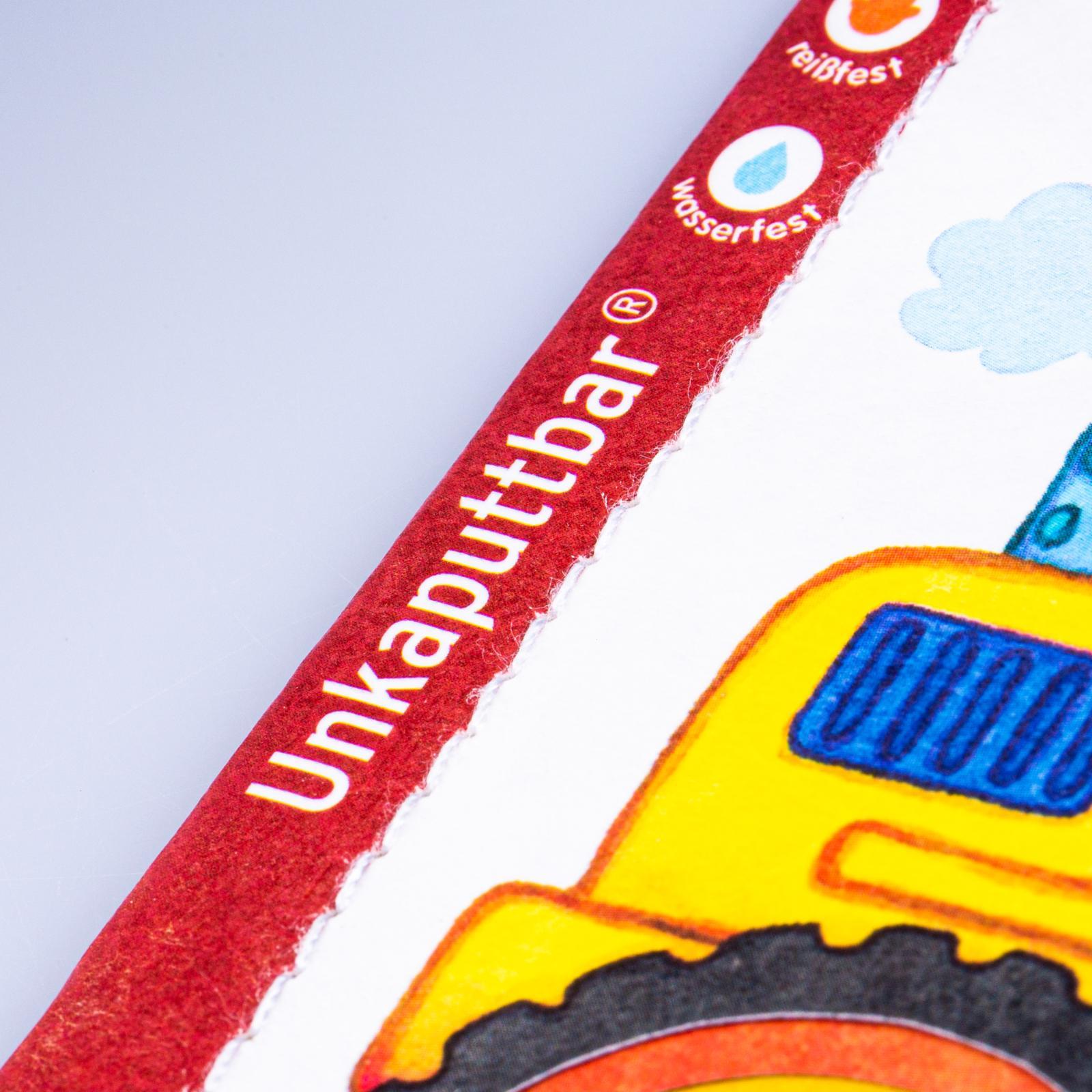 Beispielinhalt (Bild) Baby Pixi (unkaputtbar) 115: Bagger, Traktor, Feuerwehr
