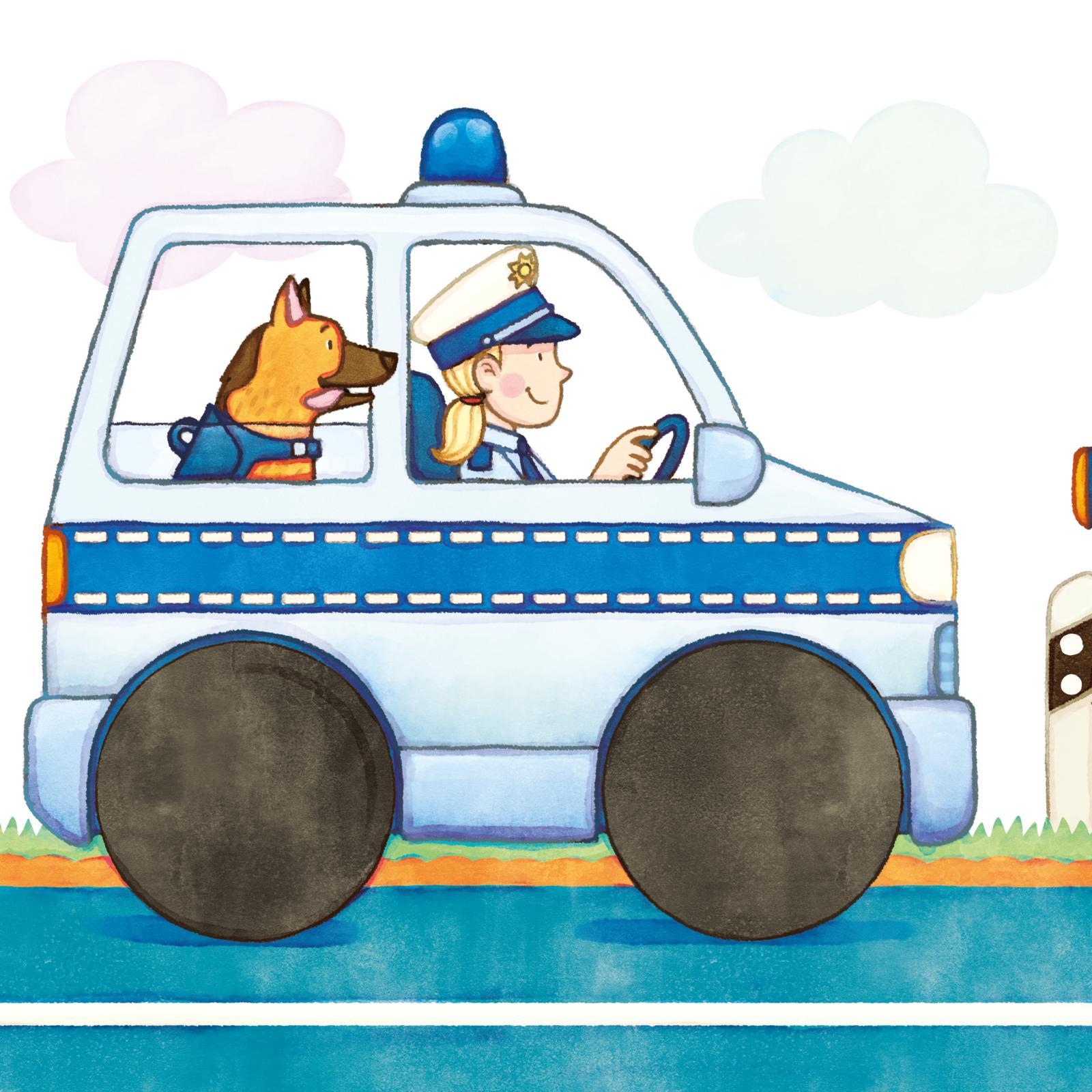 Beispielinhalt (Bild) Baby Pixi (unkaputtbar) 115: Bagger, Traktor, Feuerwehr
