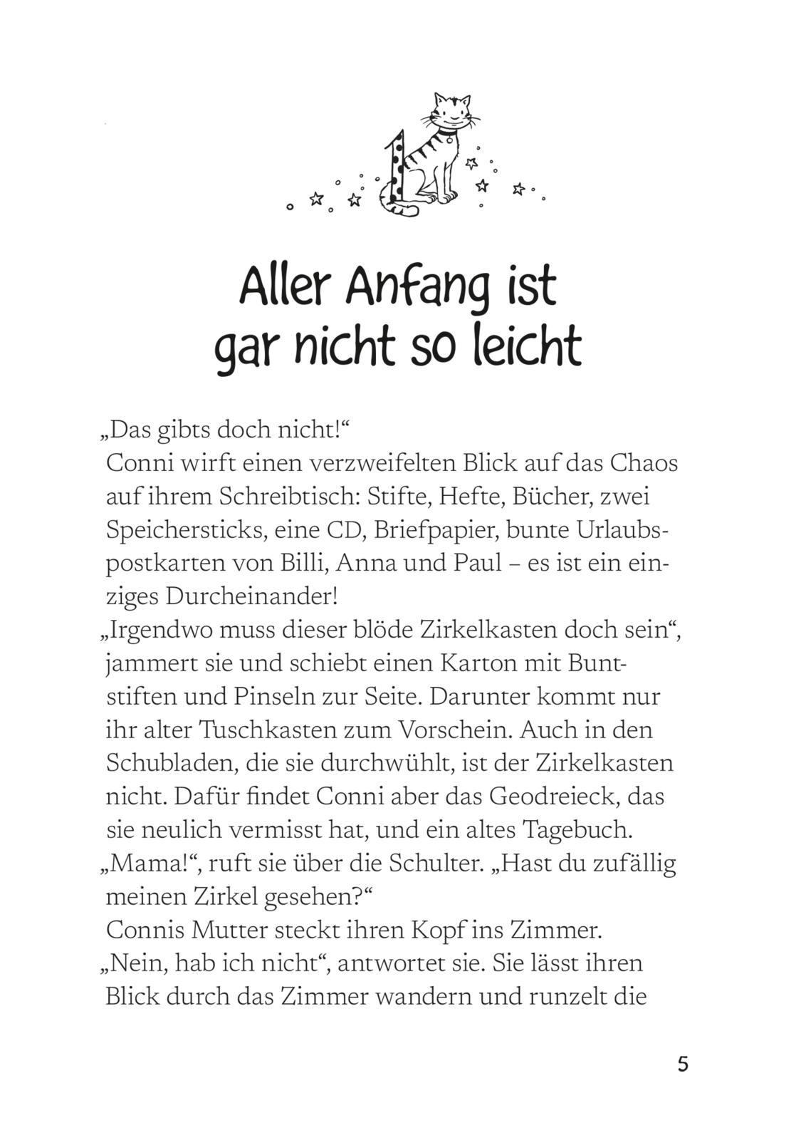 Beispielinhalt (Bild) Conni & Co 2: Conni und der Neue