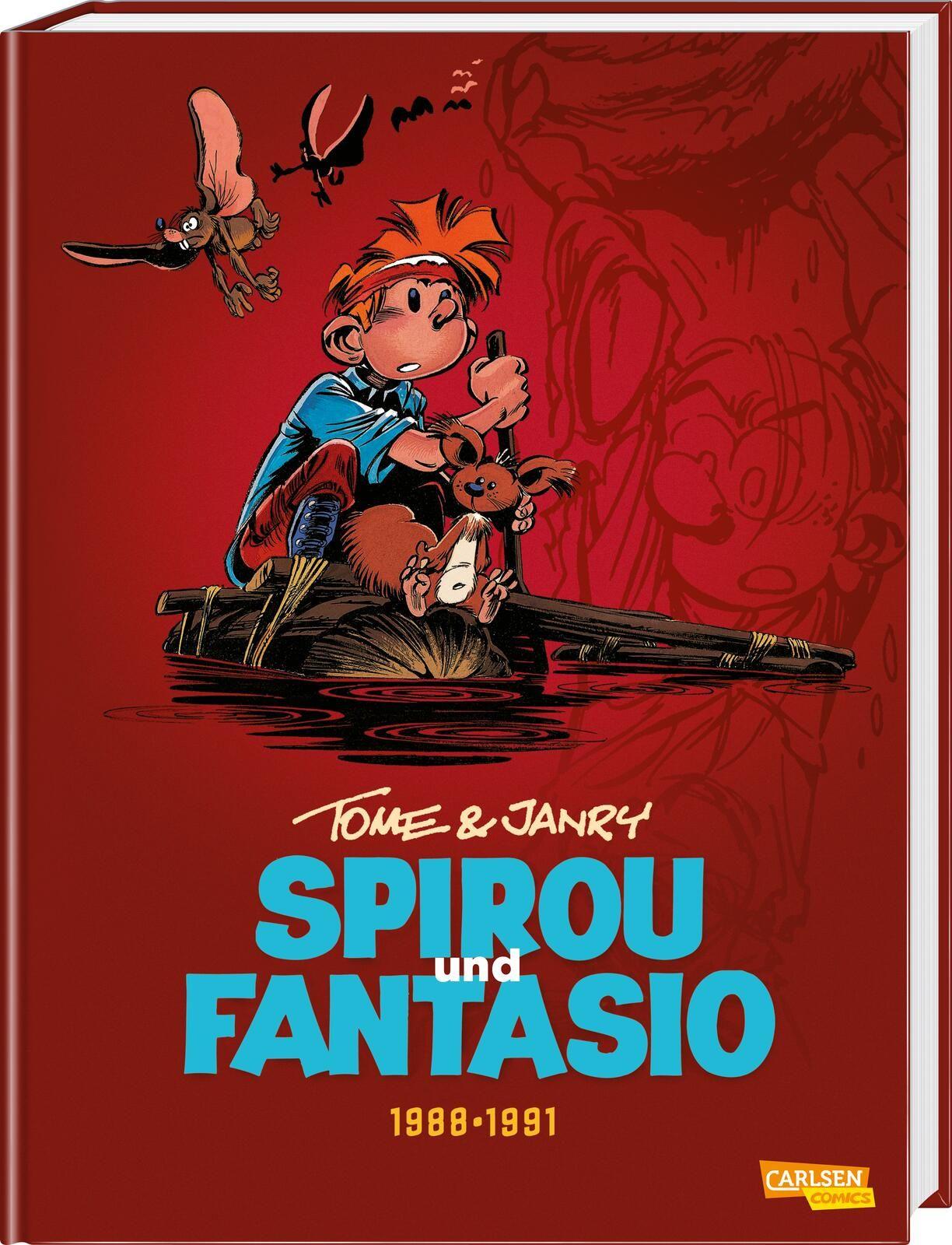 Vorderes Coverbild Spirou und Fantasio Gesamtausgabe 15: 1988-1991