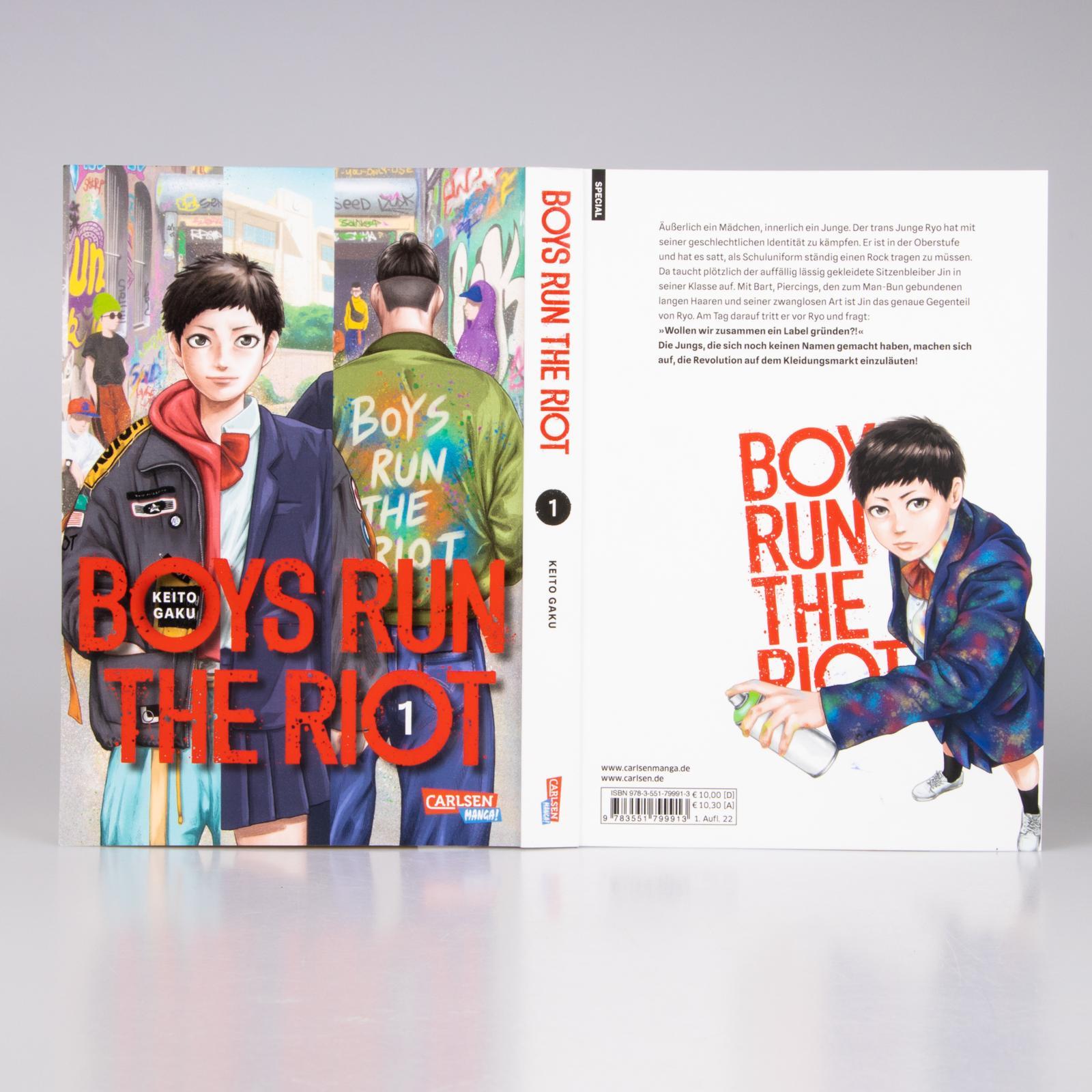 Beispielinhalt (Bild) Boys Run the Riot 1