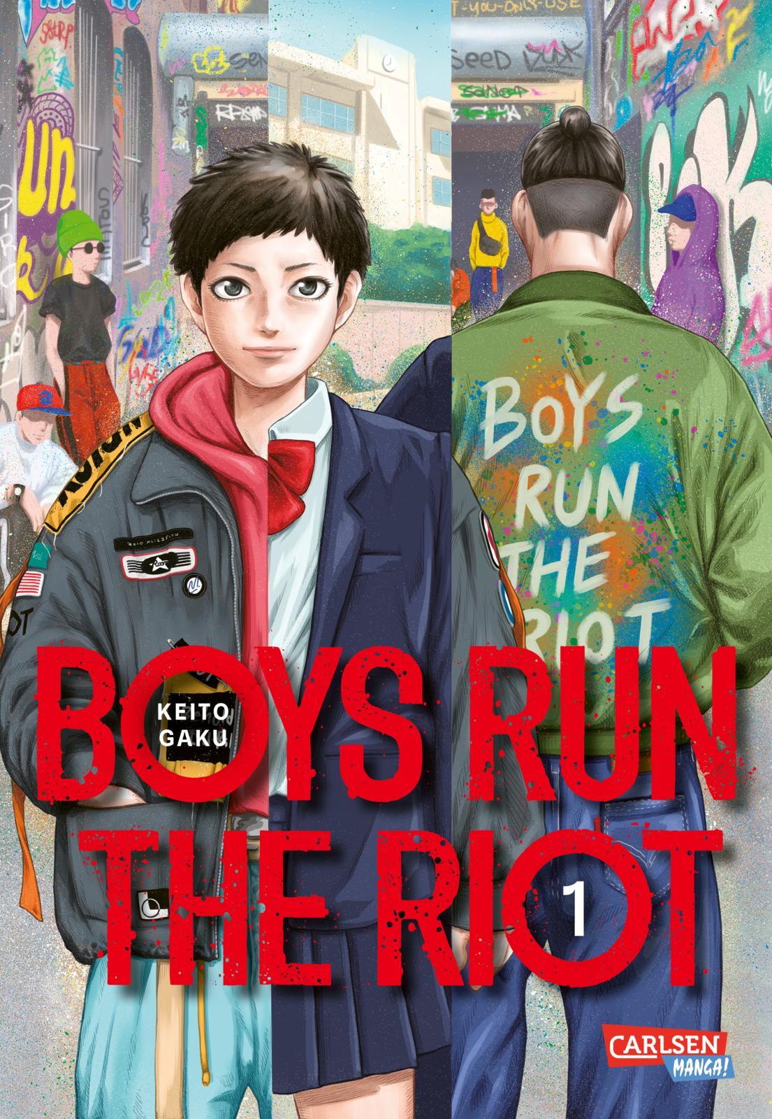 Vorderes Coverbild Boys Run the Riot 1