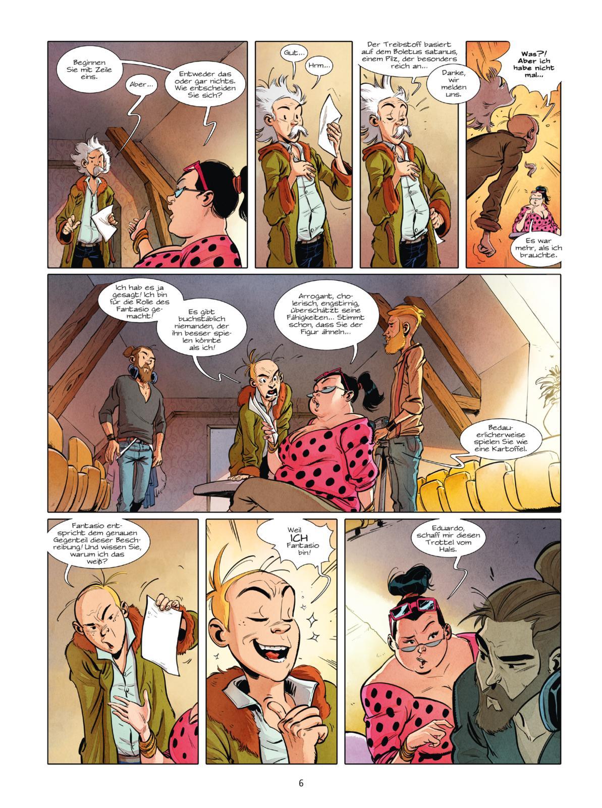 Beispielinhalt (Bild) Spirou und Fantasio Spezial 38: Der Triumph des Zyklotrop