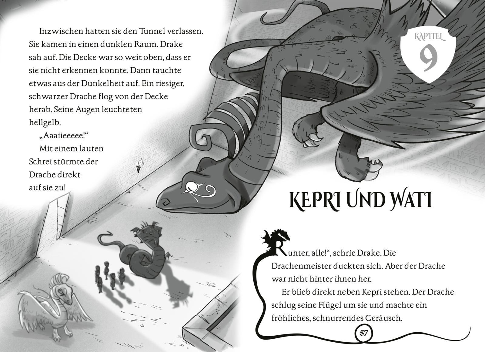 Beispielinhalt (Bild) Drachenmeister Doppelband - Enthält die Geschichten: Der Aufstieg des Erddrachen (Bd. 1) / Die Rettung des Sonnendrachen (Bd. 2)