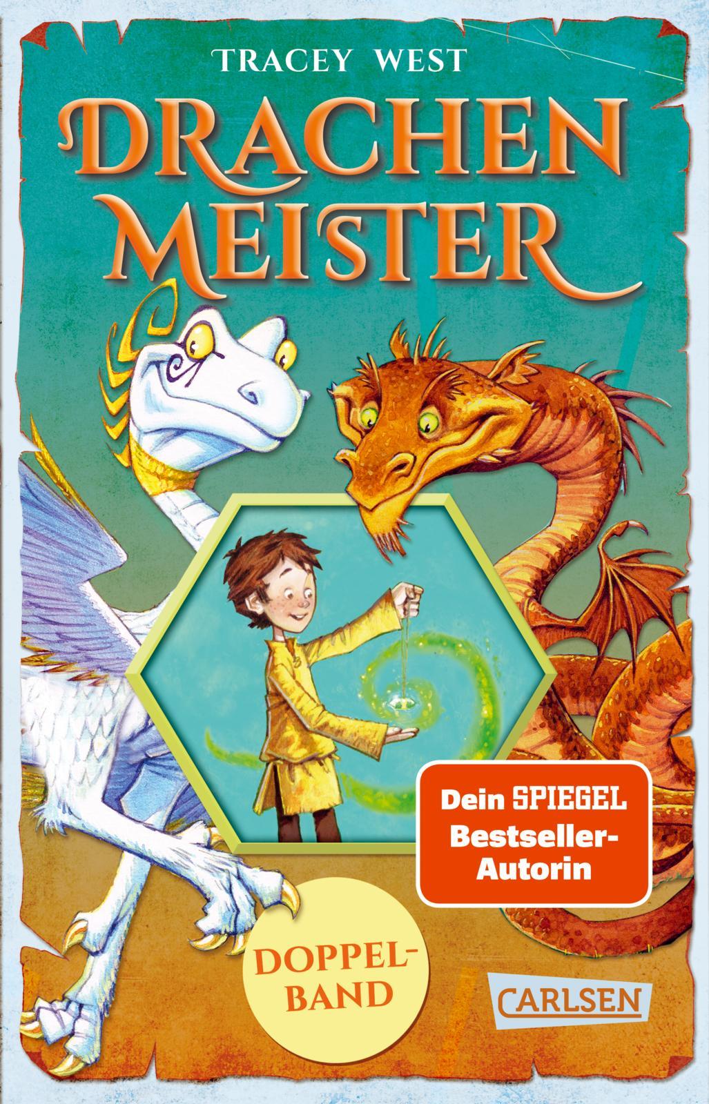 Vorderes Coverbild Drachenmeister Doppelband - Enthält die Geschichten: Der Aufstieg des Erddrachen (Bd. 1) / Die Rettung des Sonnendrachen (Bd. 2)