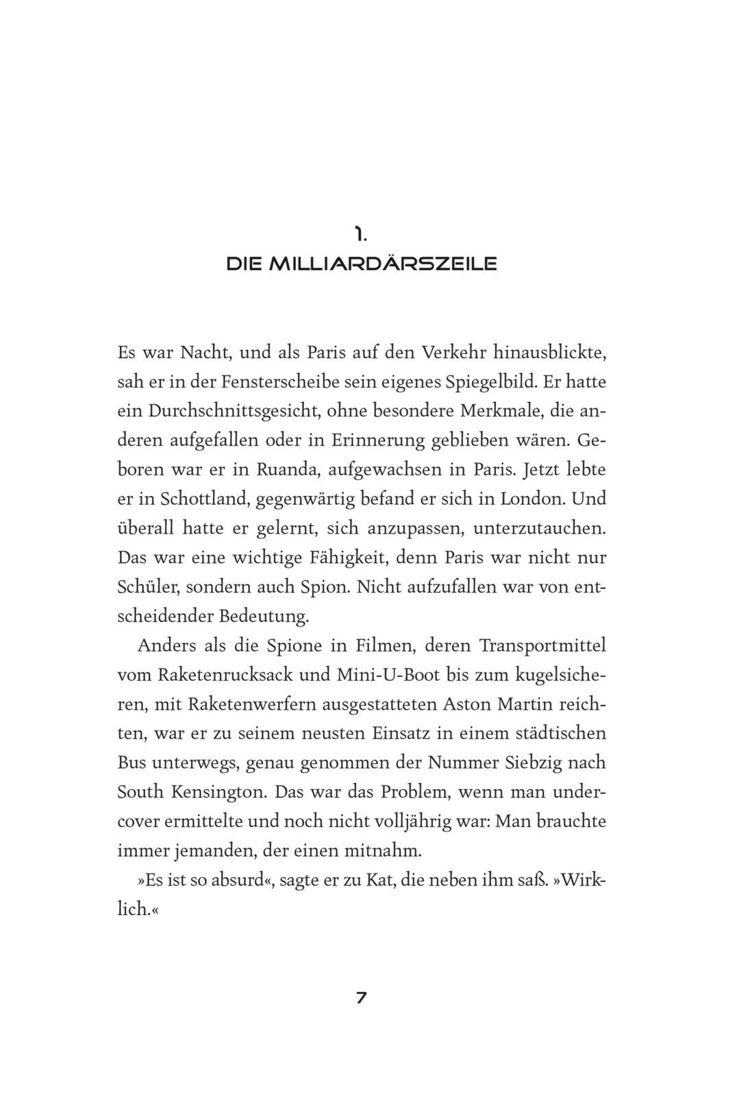 Beispielinhalt (Bild) City Spies 3: Gewagtes Spiel