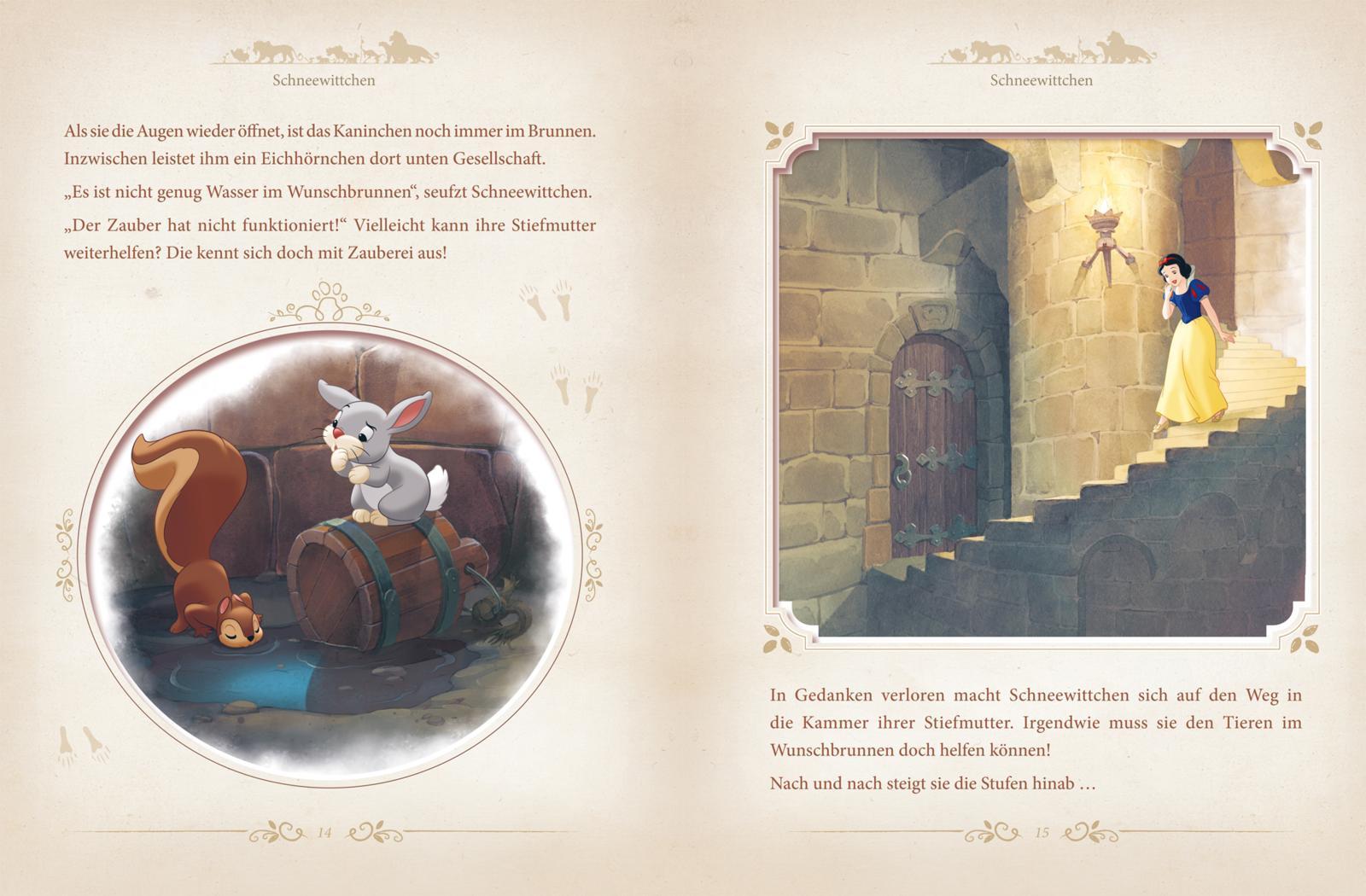 Beispielinhalt (Bild) Disney: Das große goldene Buch der Tiergeschichten
