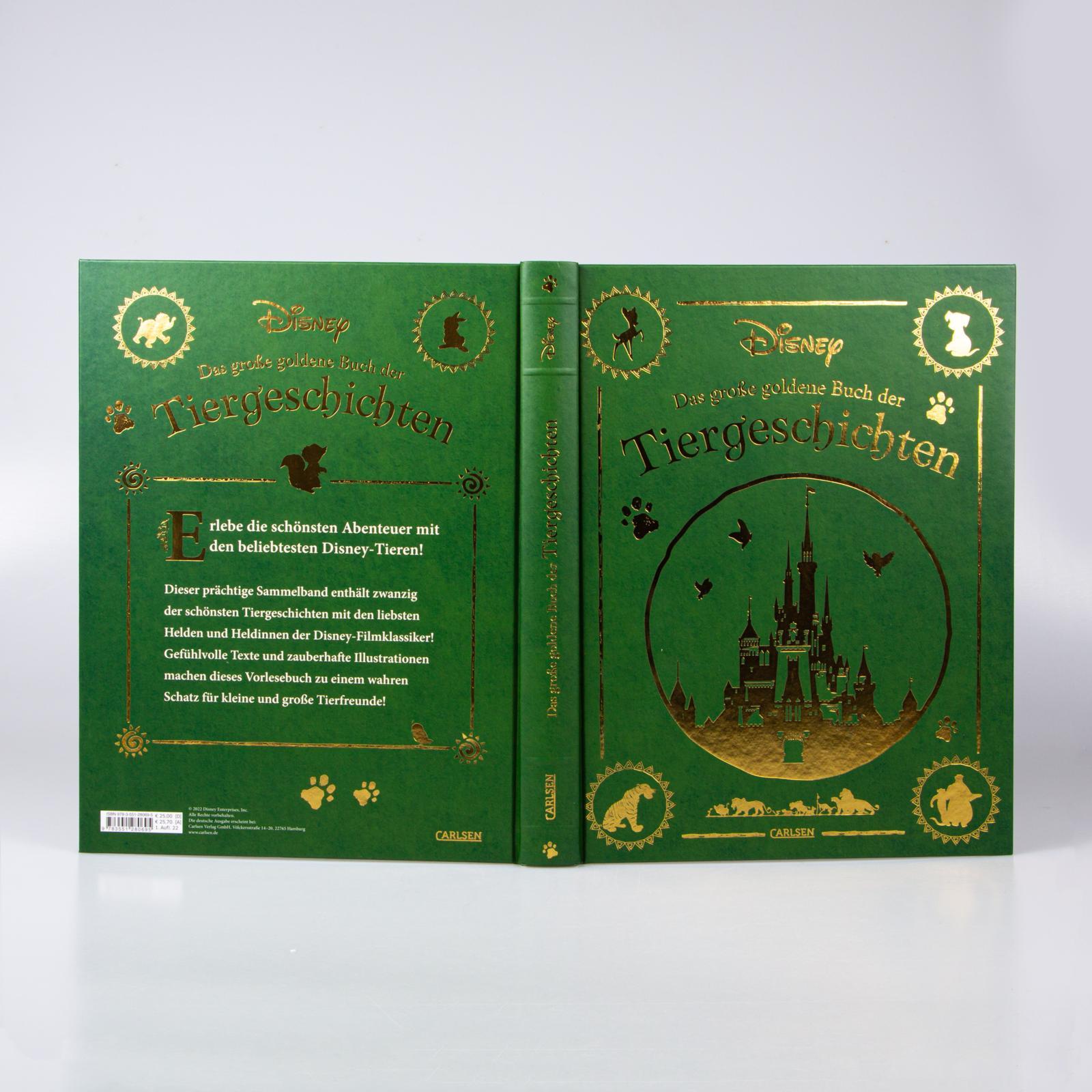 Beispielinhalt (Bild) Disney: Das große goldene Buch der Tiergeschichten