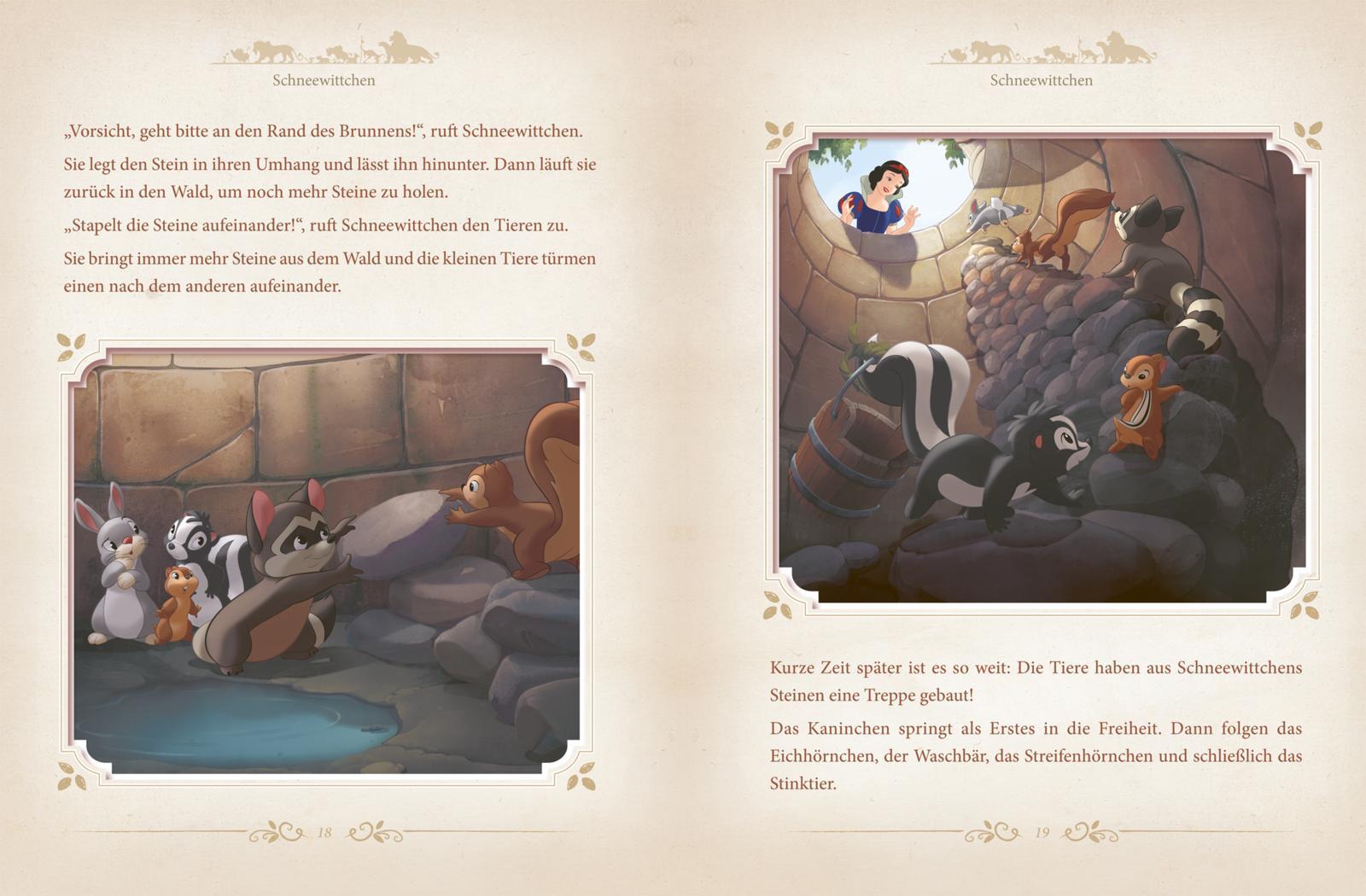Beispielinhalt (Bild) Disney: Das große goldene Buch der Tiergeschichten