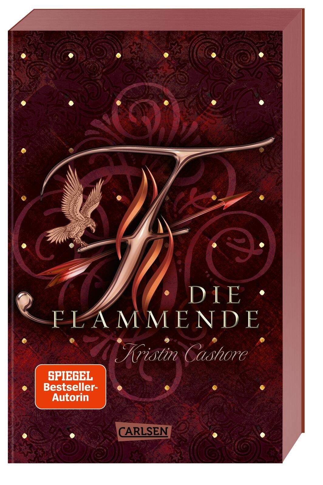 Vorderes Coverbild Die Flammende (Die sieben Königreiche 2)