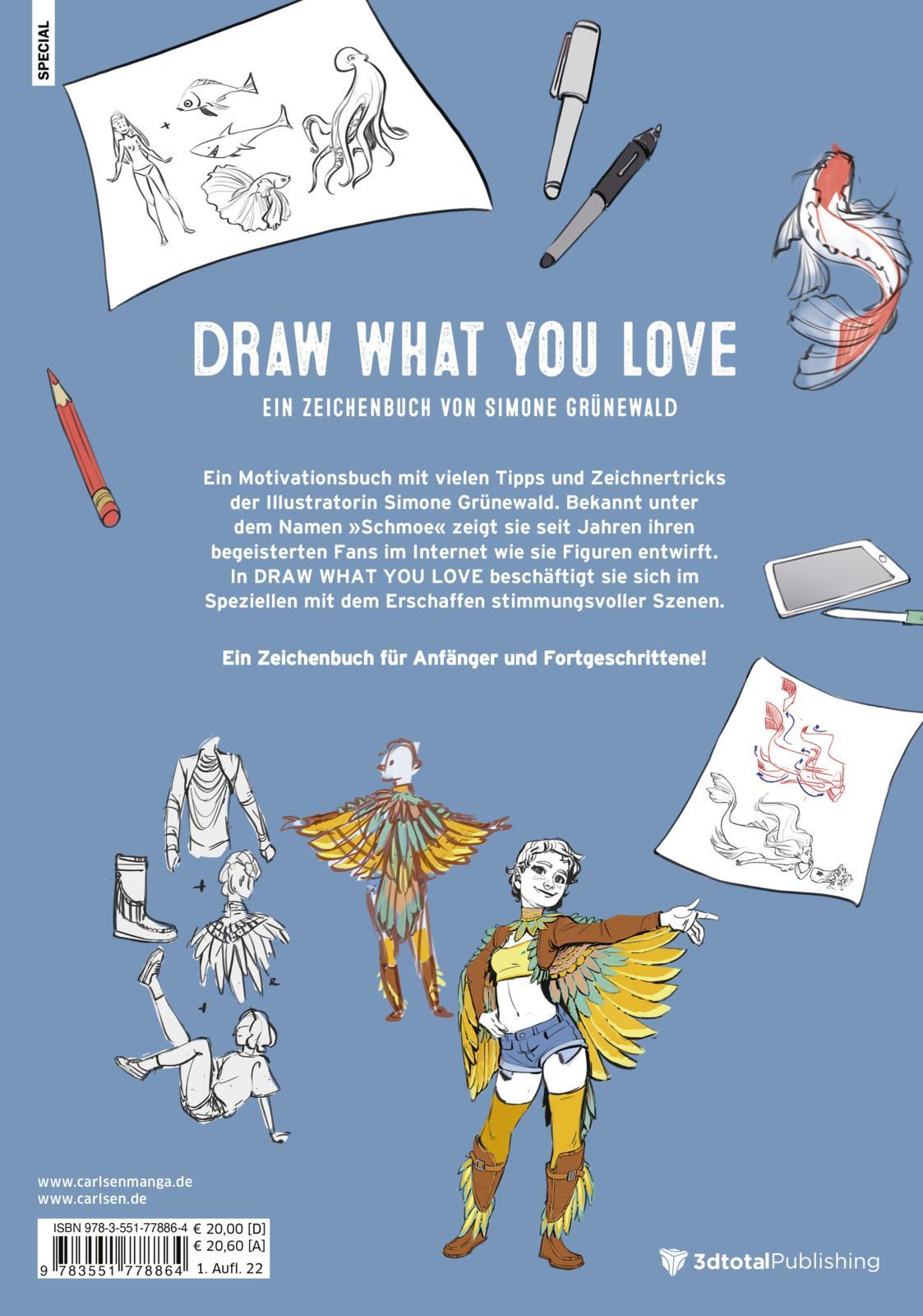 Rückseitencover Draw What You Love