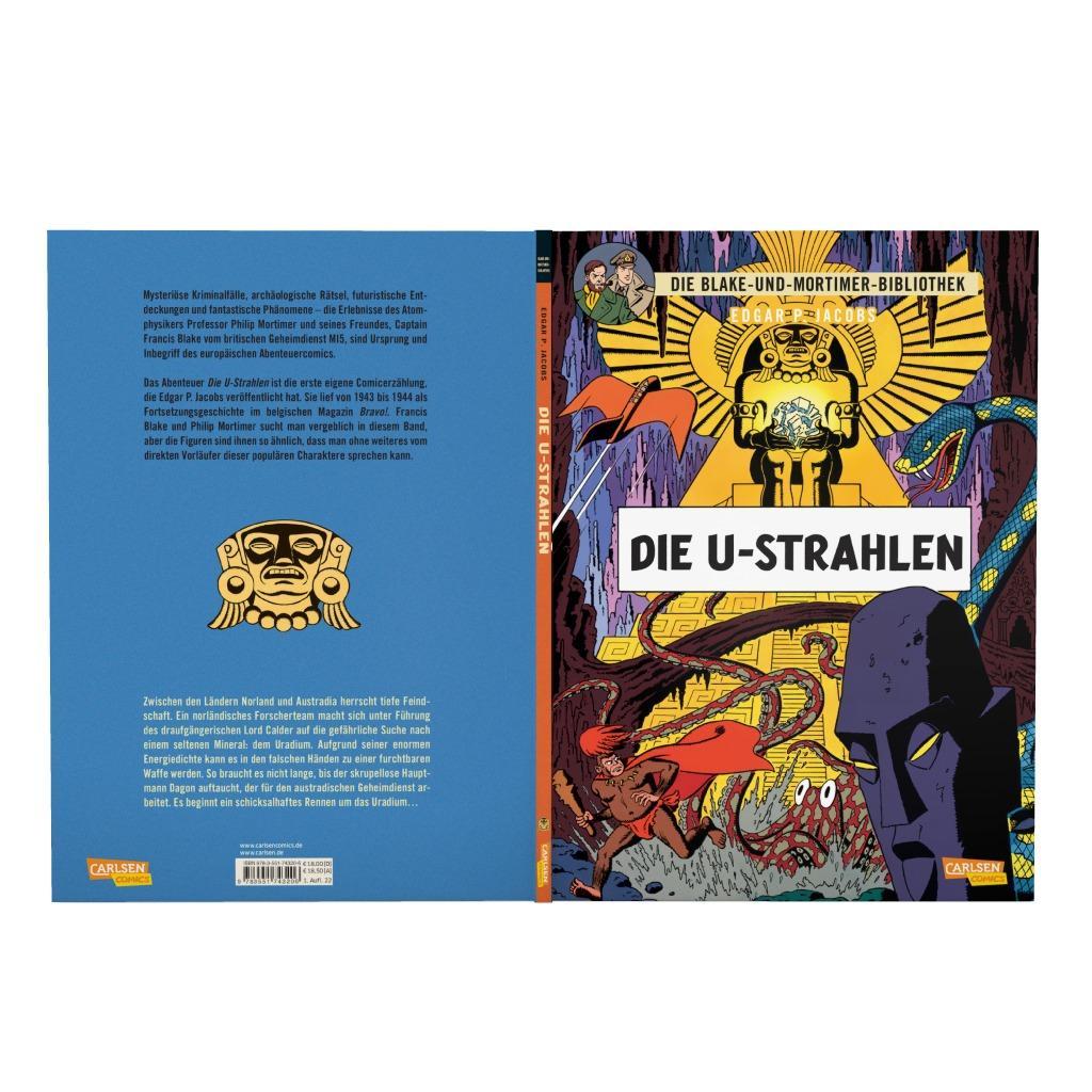Beispielinhalt (Bild) Blake und Mortimer Bibliothek 0: Die U-Strahlen