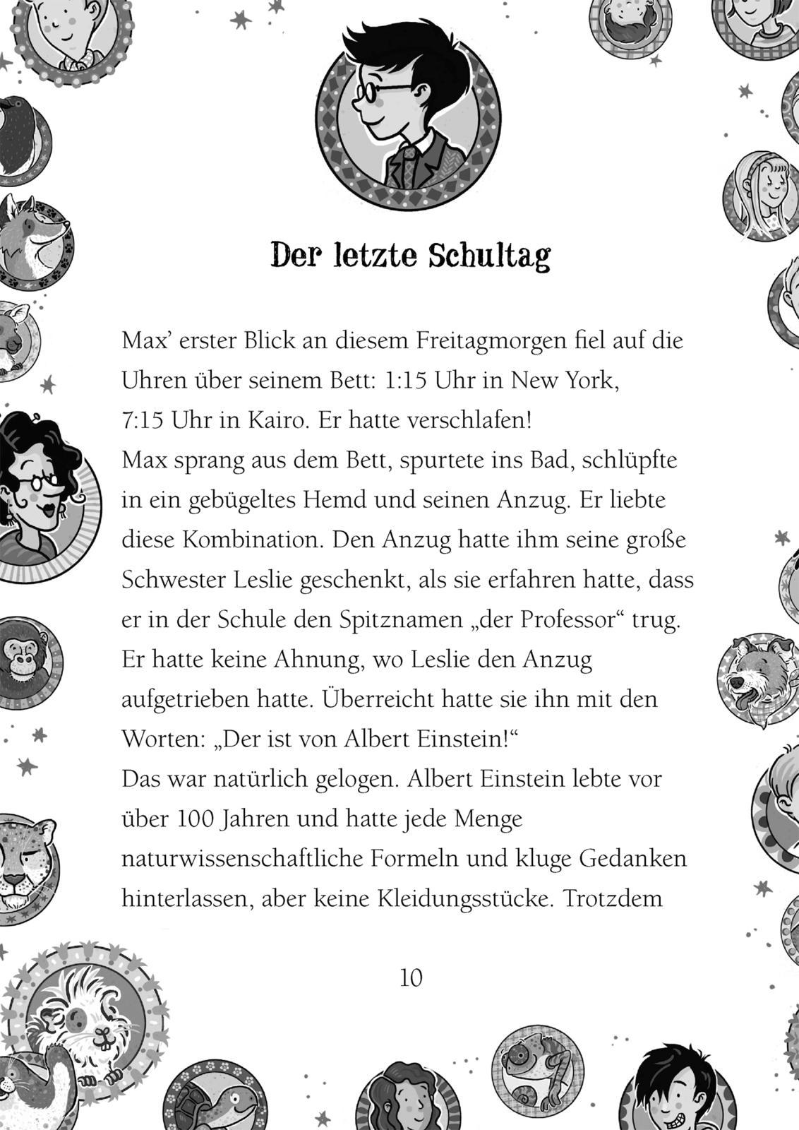 Beispielinhalt (Bild) Die Schule der magischen Tiere. Endlich Ferien 7: Max und Muriel