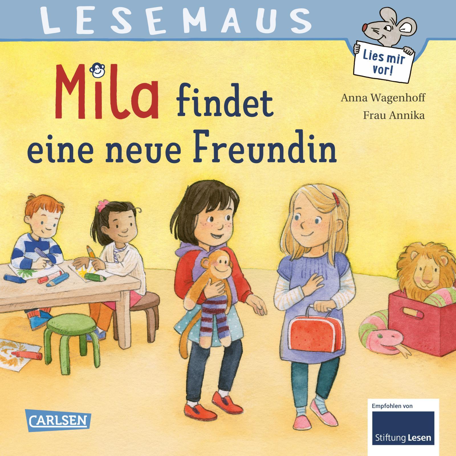 Vorderes Coverbild LESEMAUS 211: Mila findet eine neue Freundin