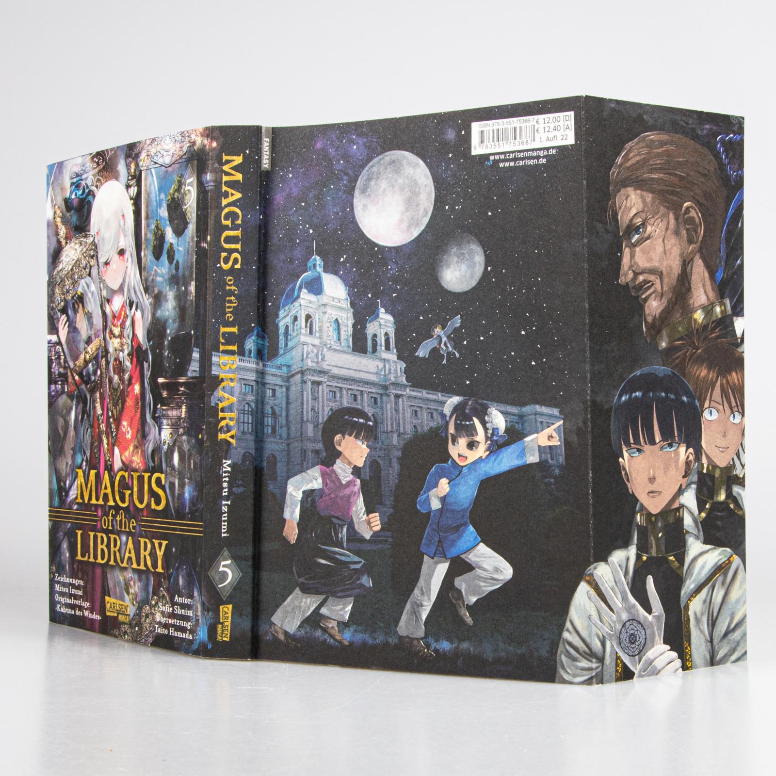 Beispielinhalt (Bild) Magus of the Library  5