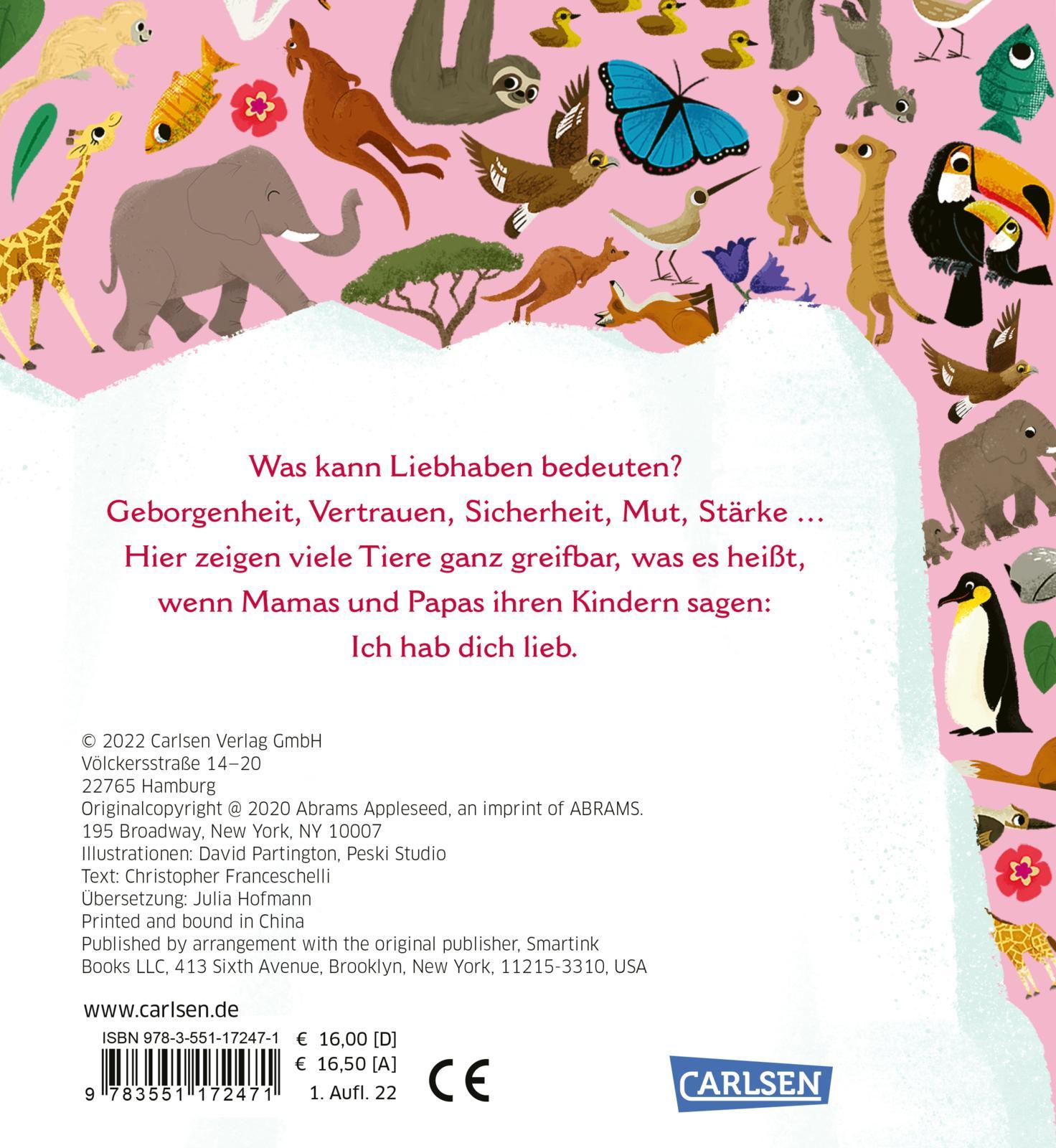 Rückseitencover Liebhaben