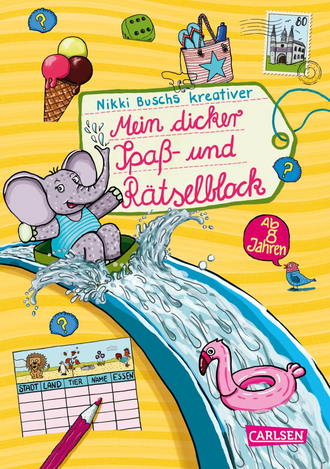 Vorderes Coverbild Rätselspaß Grundschule: Mein dicker Spaß- und Rätselblock