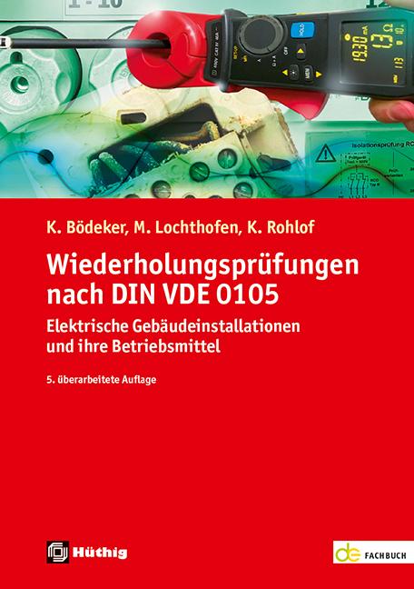 Vorderes Coverbild Wiederholungsprüfungen nach DIN VDE 0105