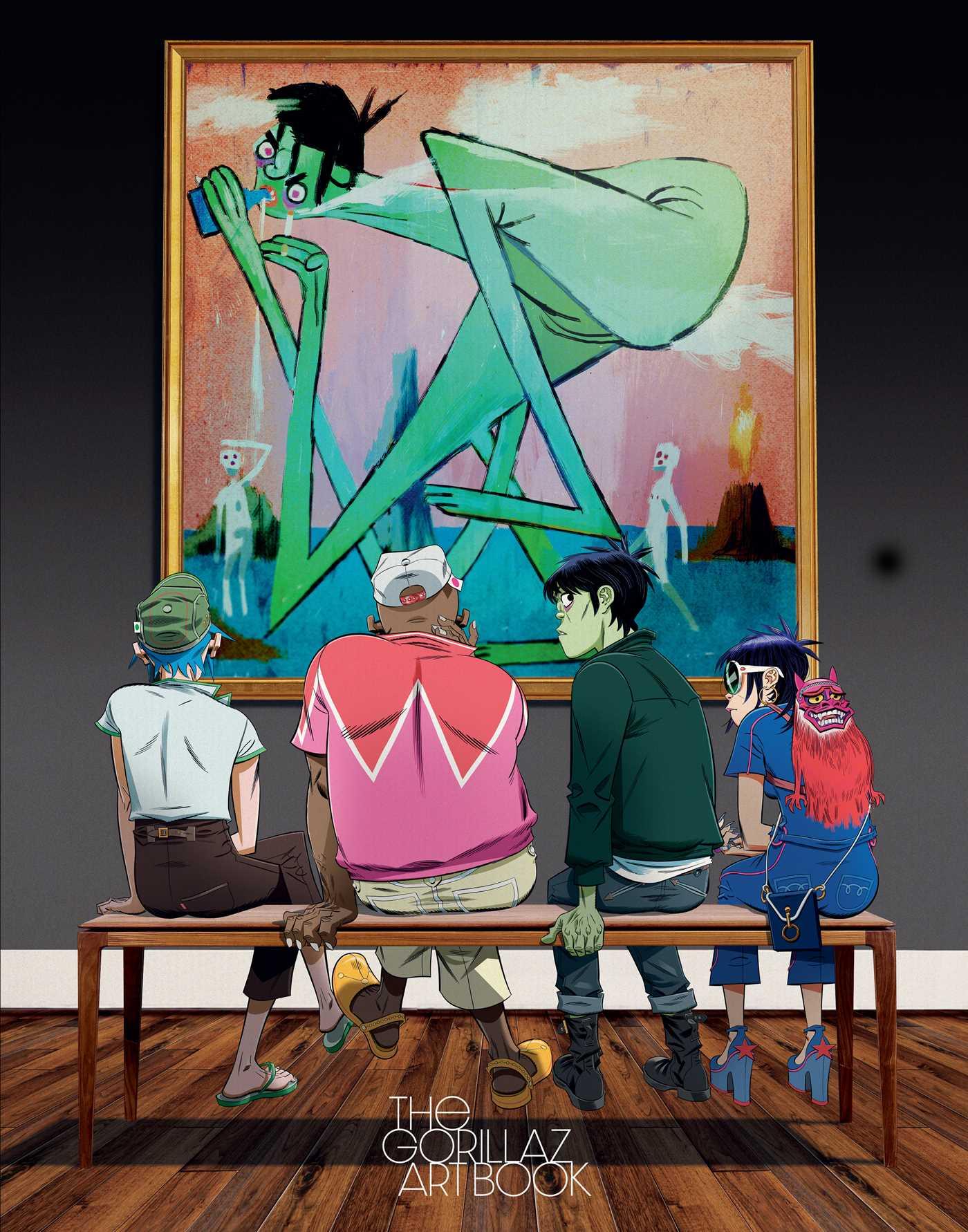 Vorderes Coverbild The Gorillaz Art Book
