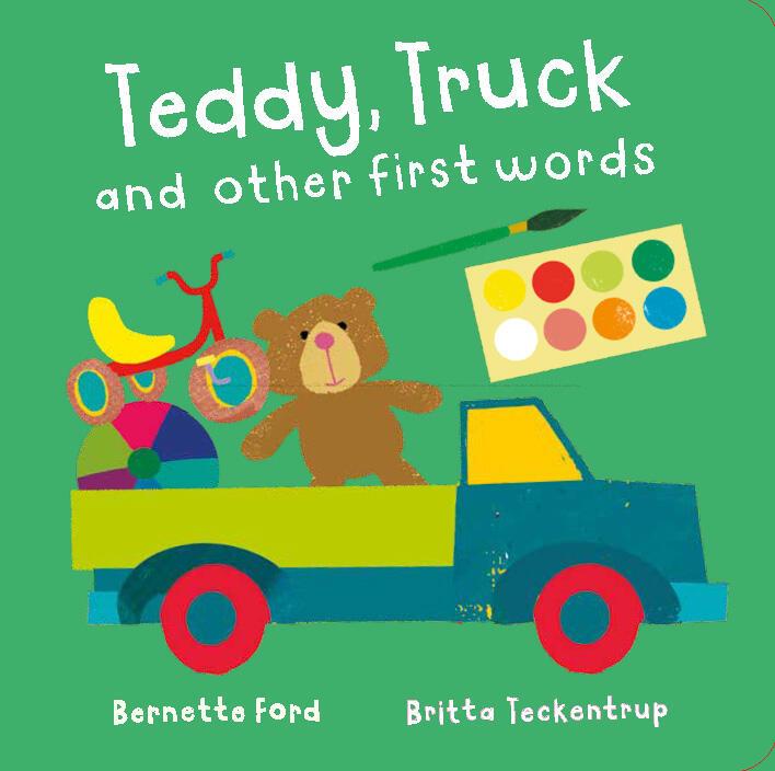 Vorderes Coverbild Teddy, Truck and other first words
