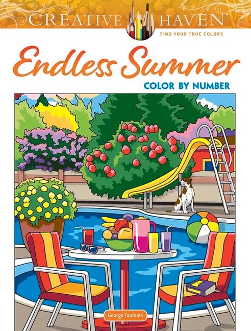 Vorderes Coverbild Creative Haven Endless Summer Color by Number