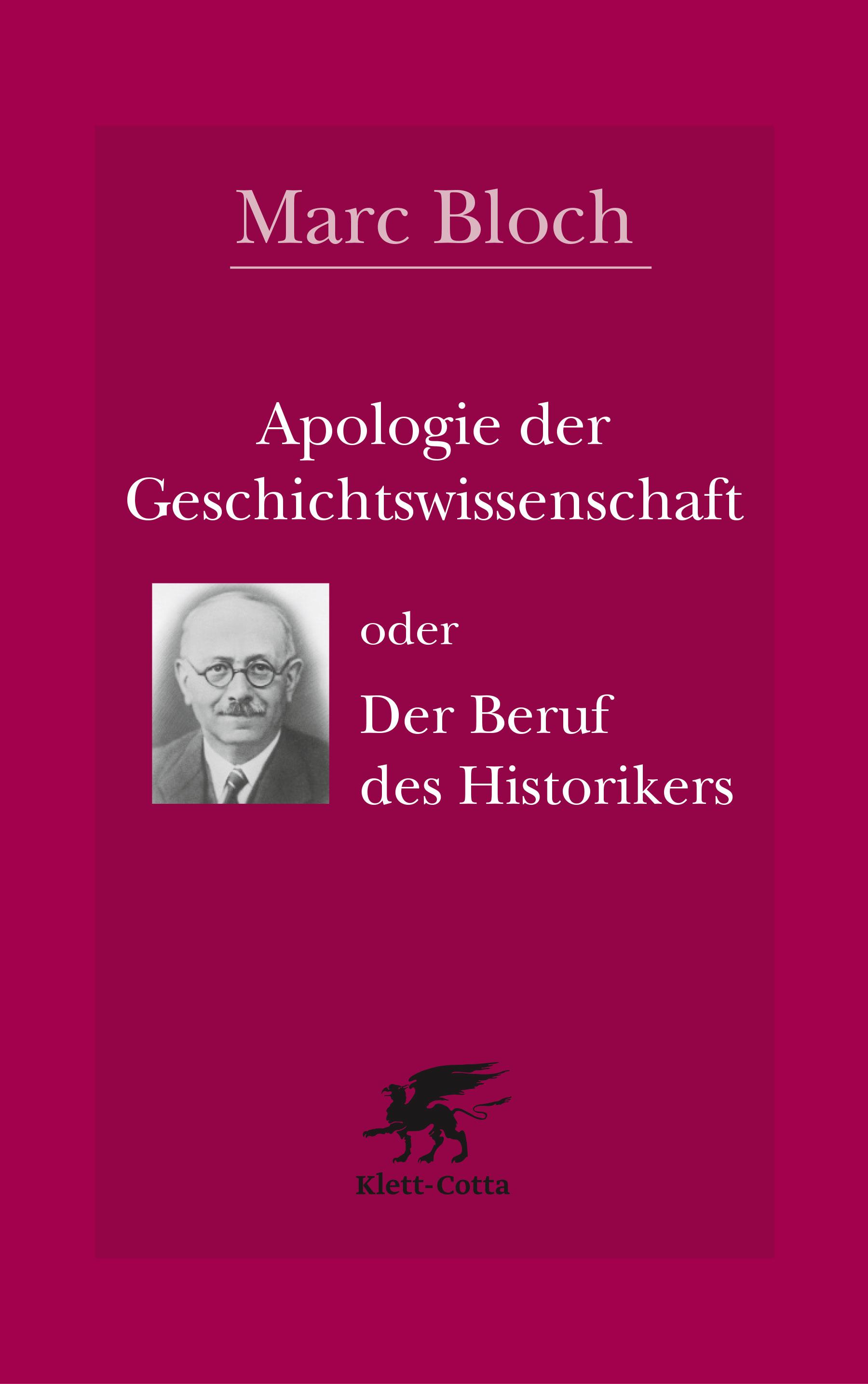 Vorderes Coverbild Apologie der Geschichtswissenschaft oder Der Beruf des Historikers