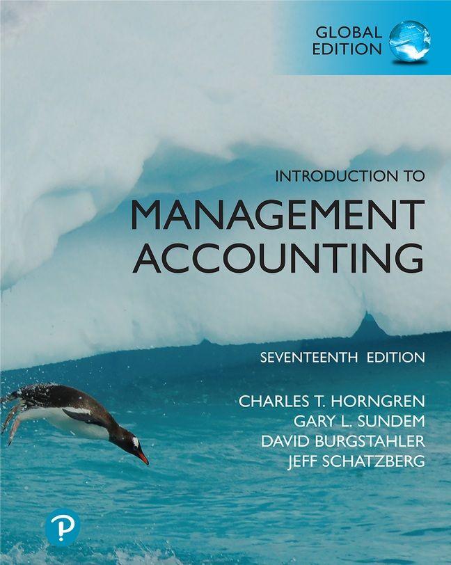 Vorderes Coverbild Introduction to Management Accounting, Global Edition