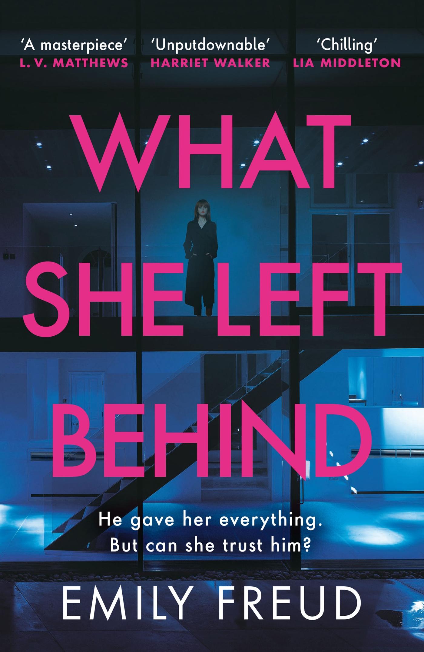 Vorderes Coverbild What She Left Behind