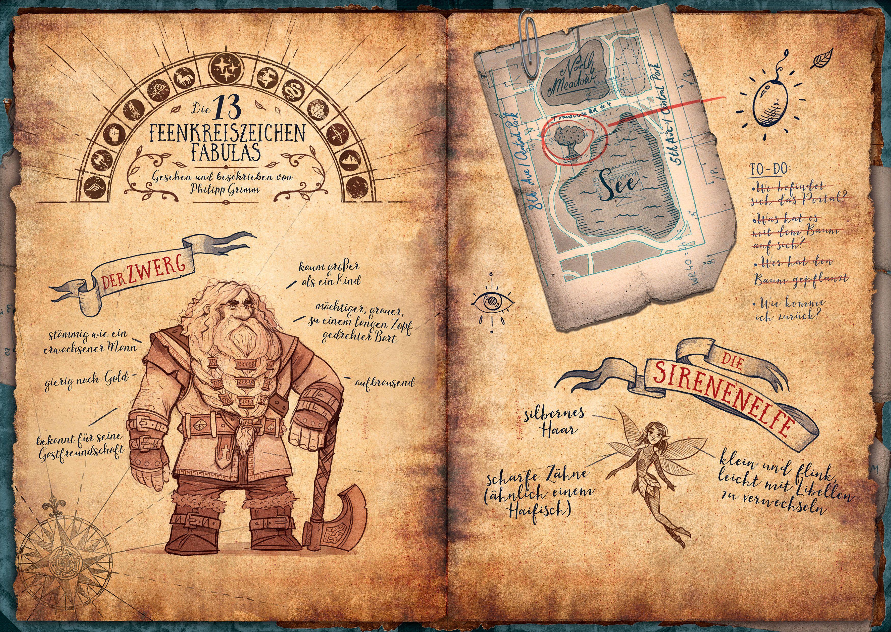 Beispielinhalt (Bild) Fabula - Das Portal der dreizehn Reiche