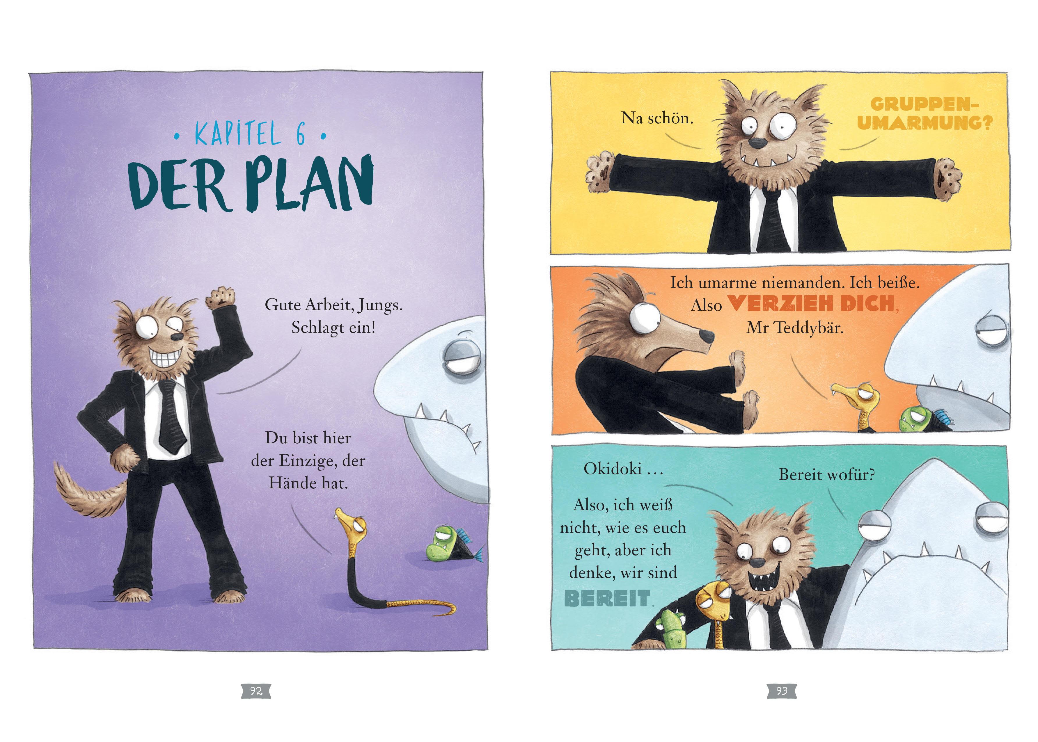 Beispielinhalt (Bild) Böse Jungs - Jetzt auch in Farbe!