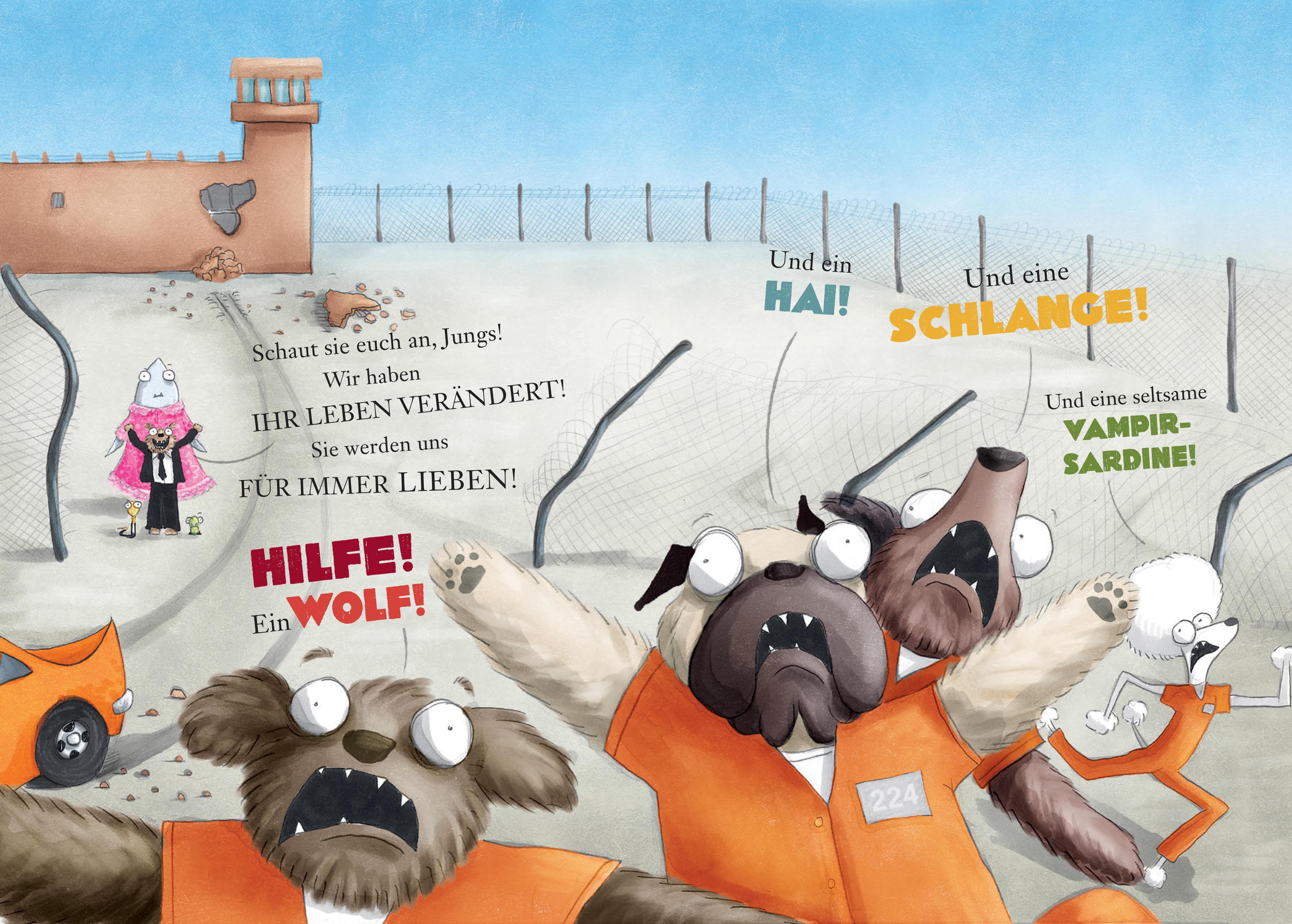 Beispielinhalt (Bild) Böse Jungs - Jetzt auch in Farbe!