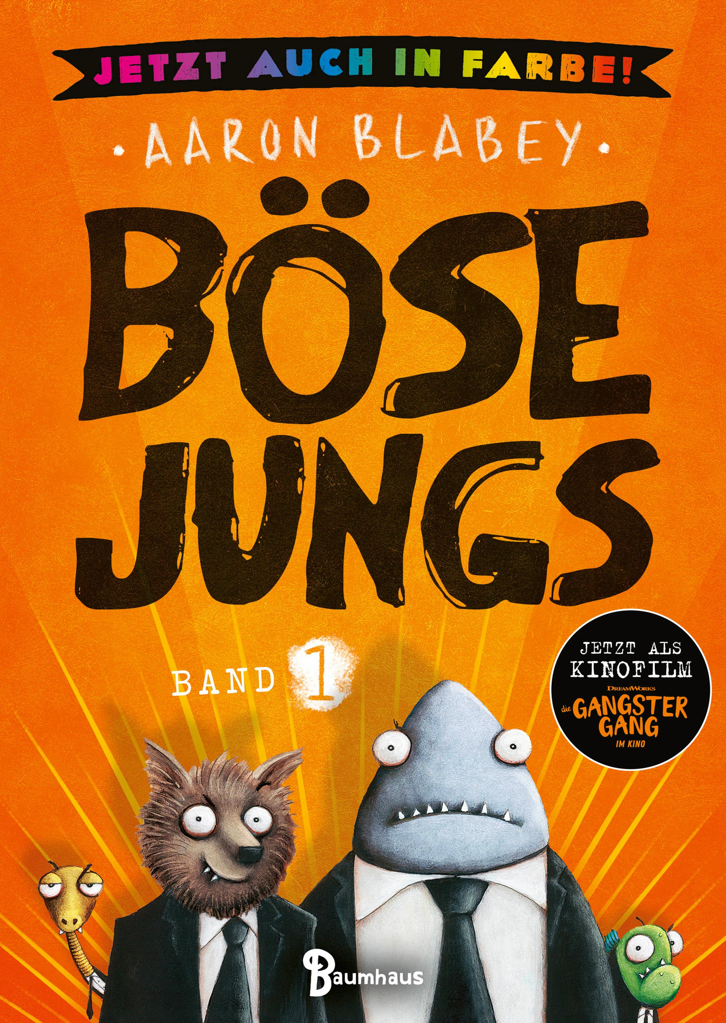 Vorderes Coverbild Böse Jungs - Jetzt auch in Farbe!
