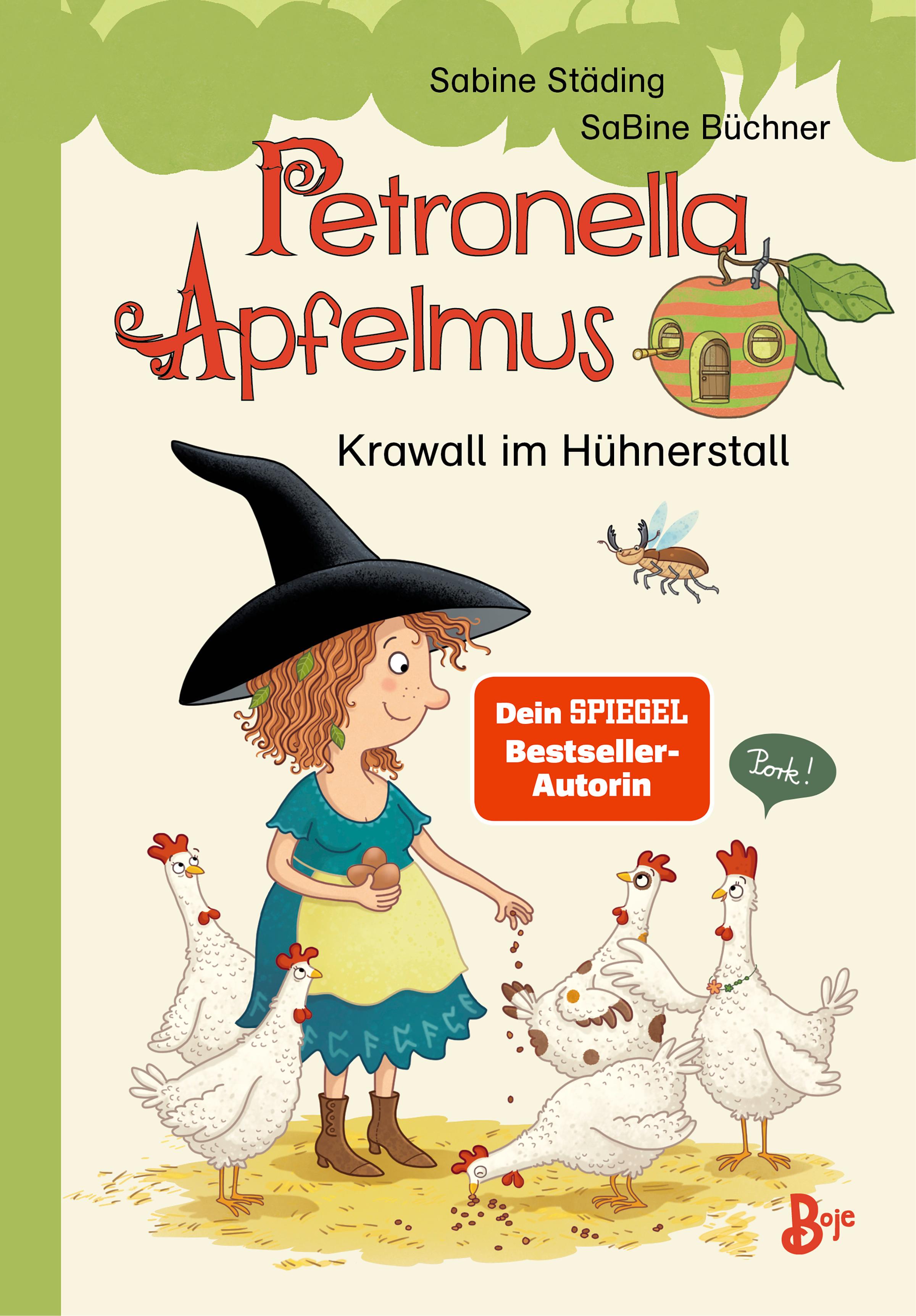Vorderes Coverbild Petronella Apfelmus Erstleser 3 - Krawall im Hühnerstall