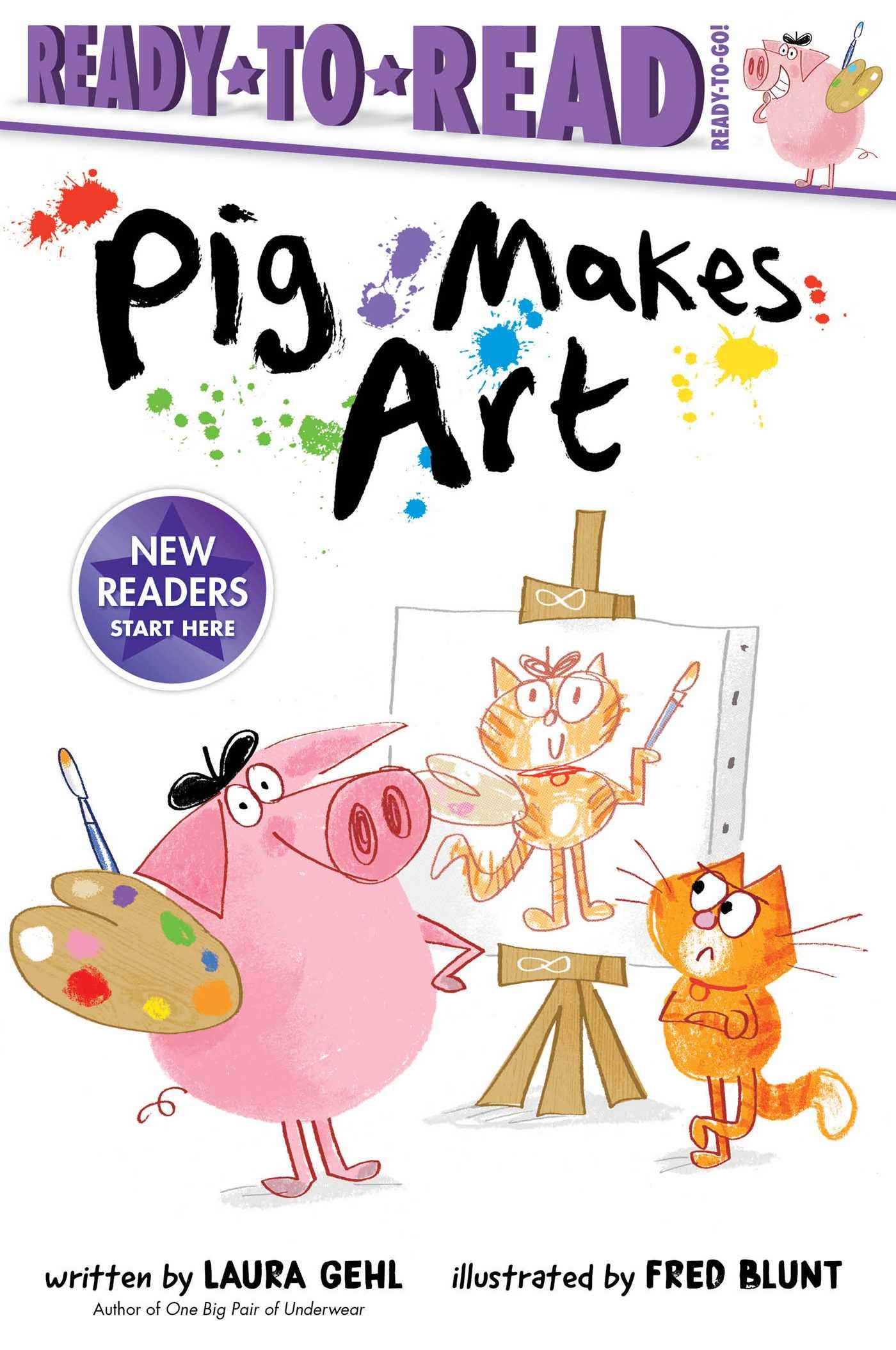 Vorderes Coverbild Pig Makes Art