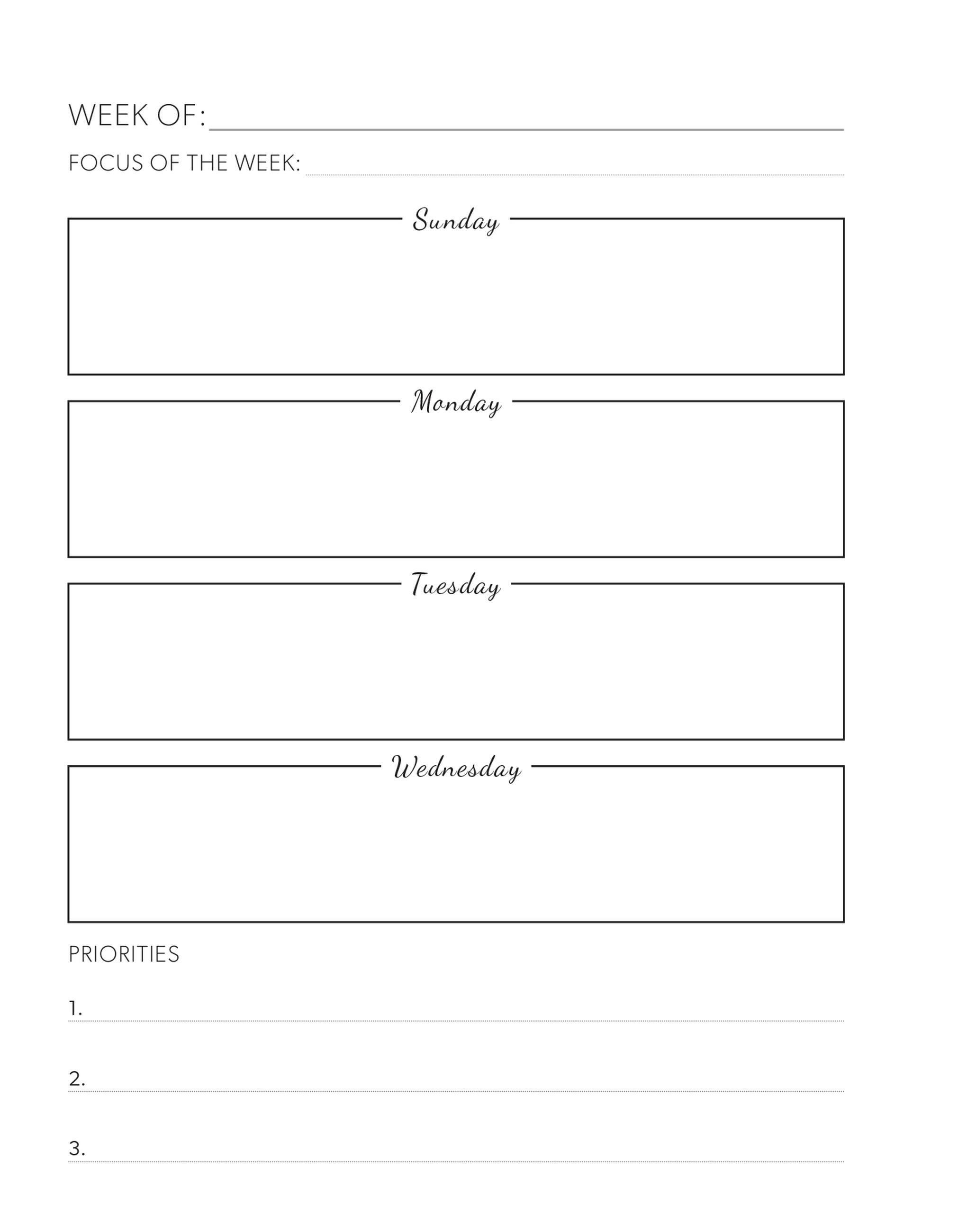 Beispielinhalt (Bild) The Self-Love Planner