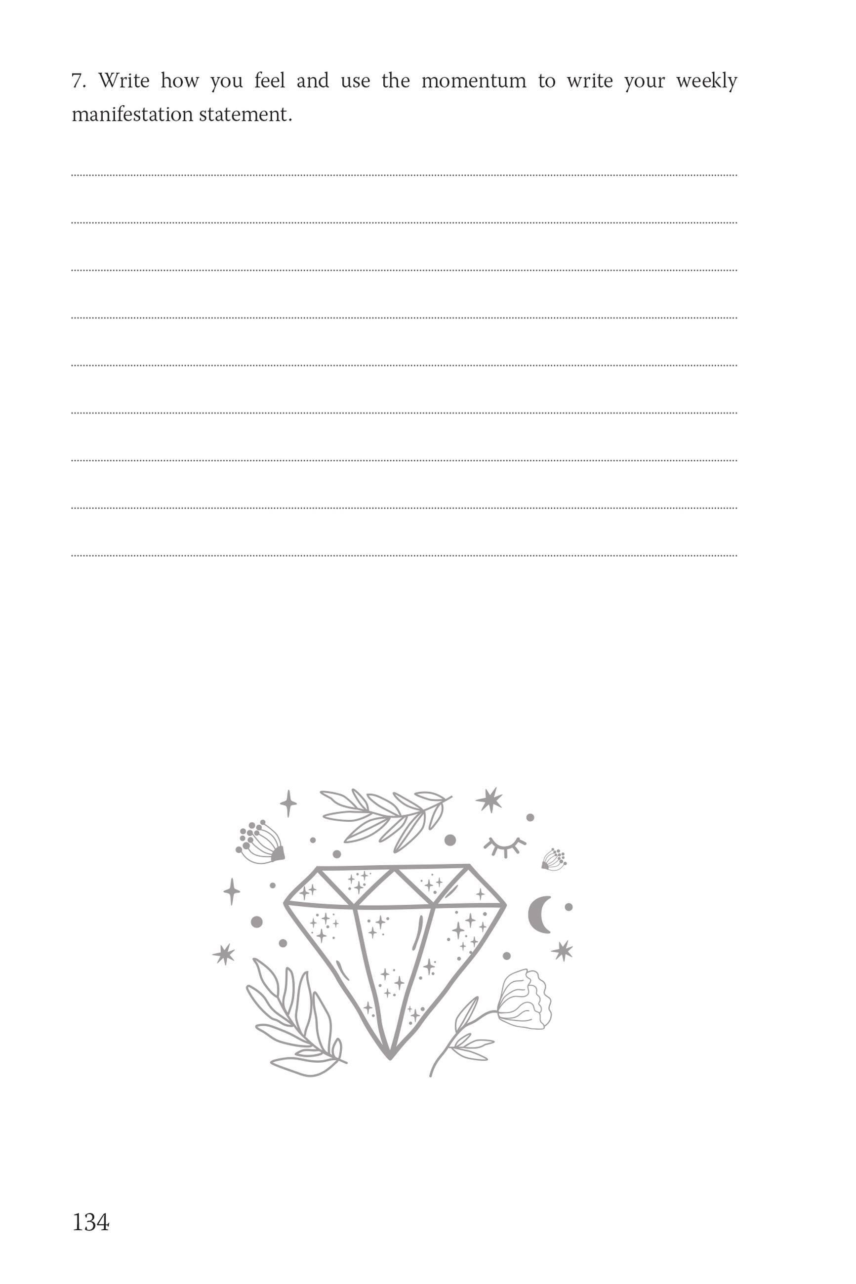 Beispielinhalt (Bild) The 369 Manifestation Journal