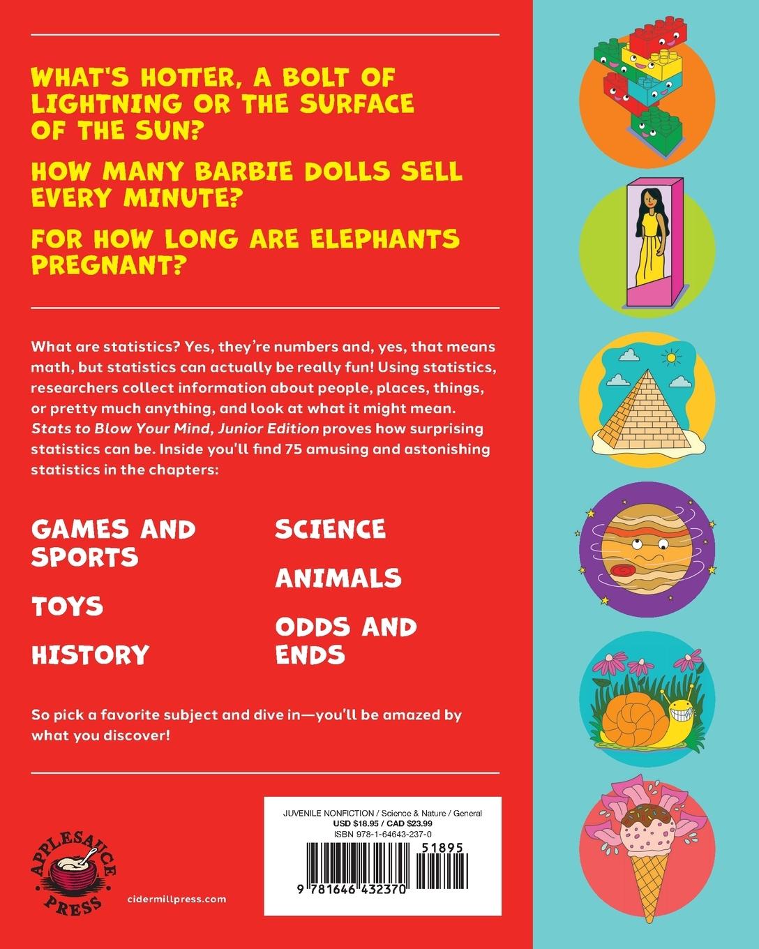 Rückseitencover Stats to Blow Your Mind, Junior Edition | Softcover