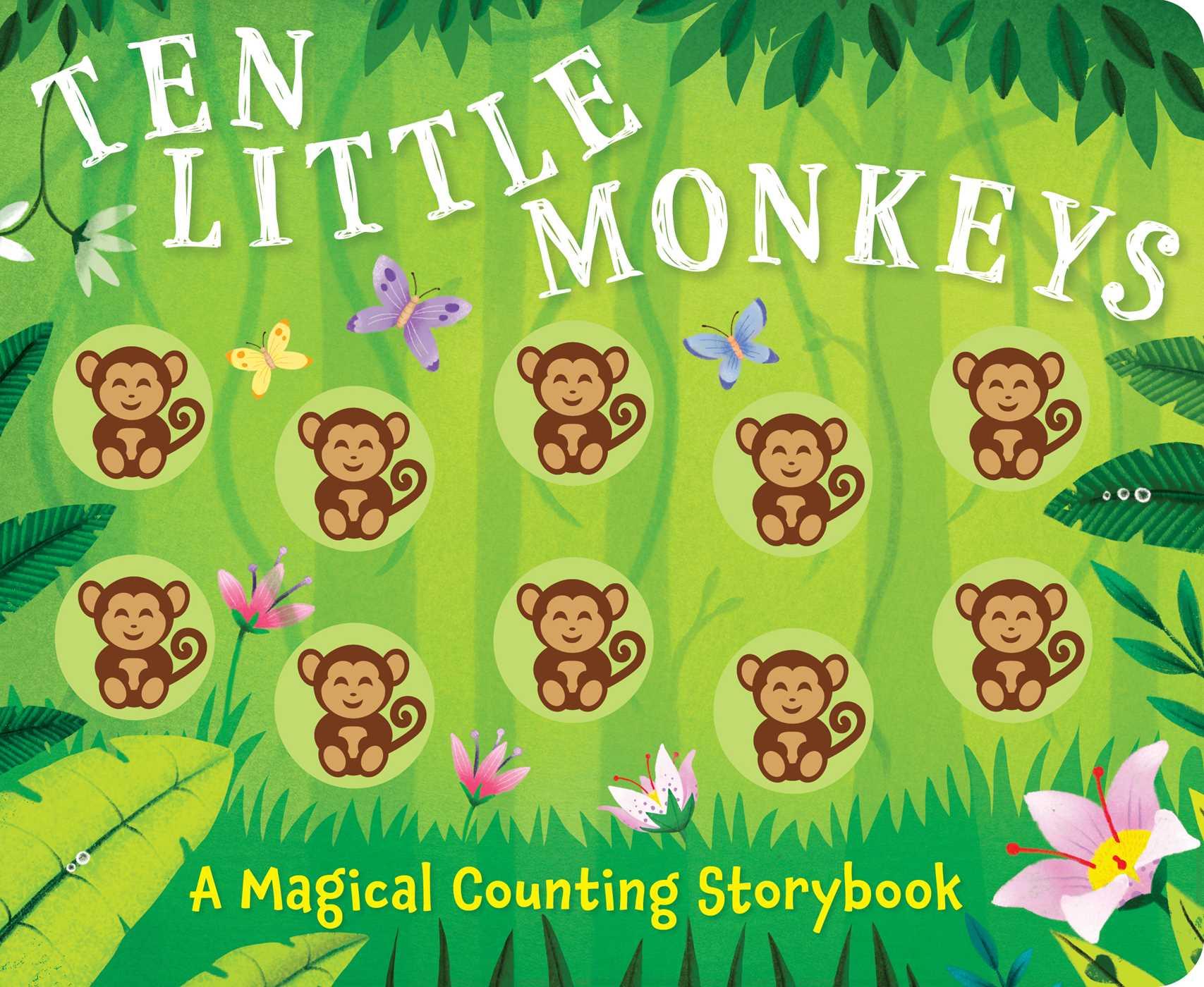 Vorderes Coverbild Ten Little Monkeys