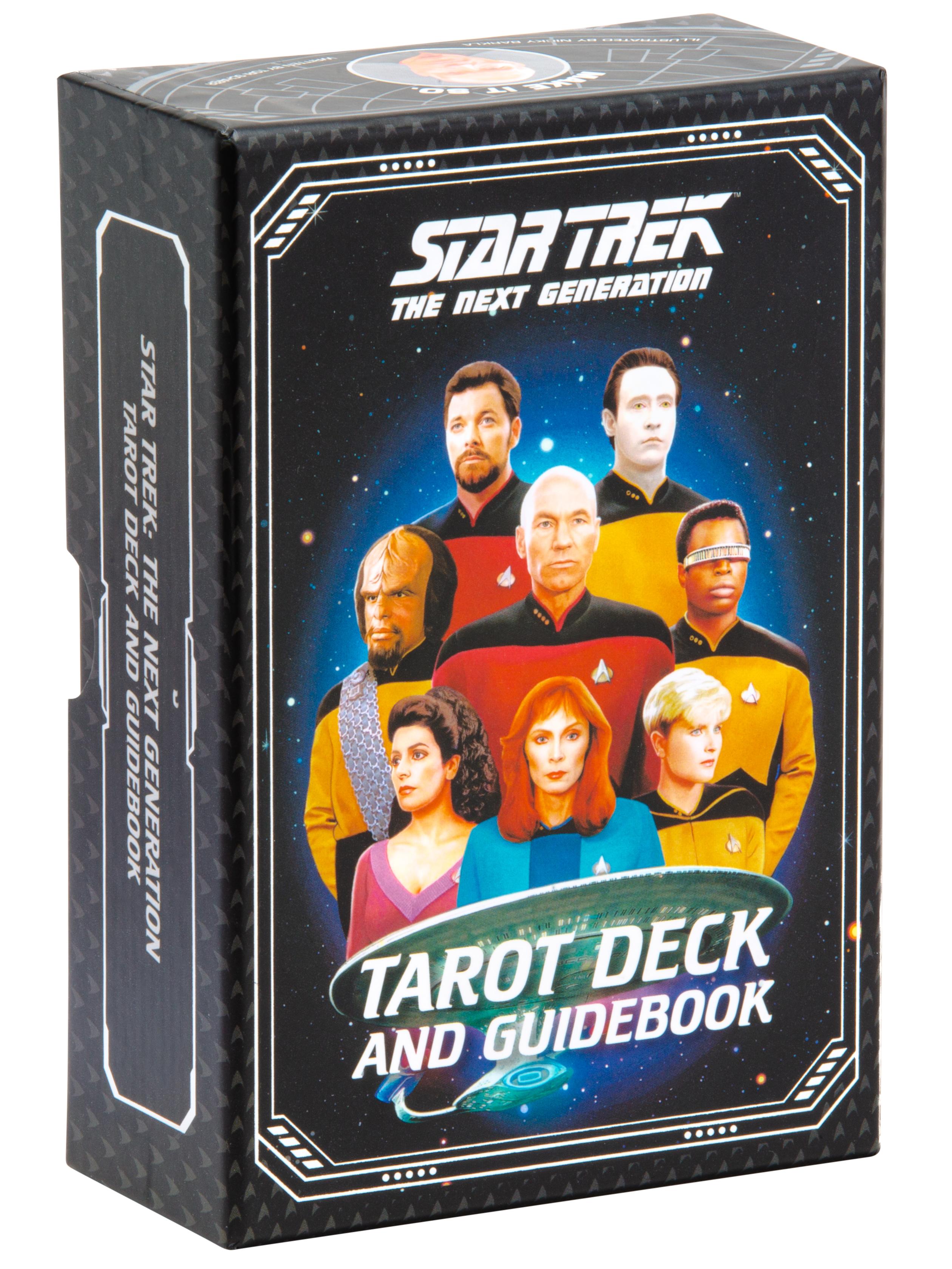 Vorderes Coverbild Star Trek: The Next Generation Tarot Deck and Guidebook