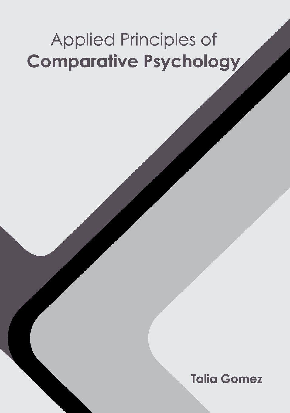 Vorderes Coverbild Applied Principles of Comparative Psychology