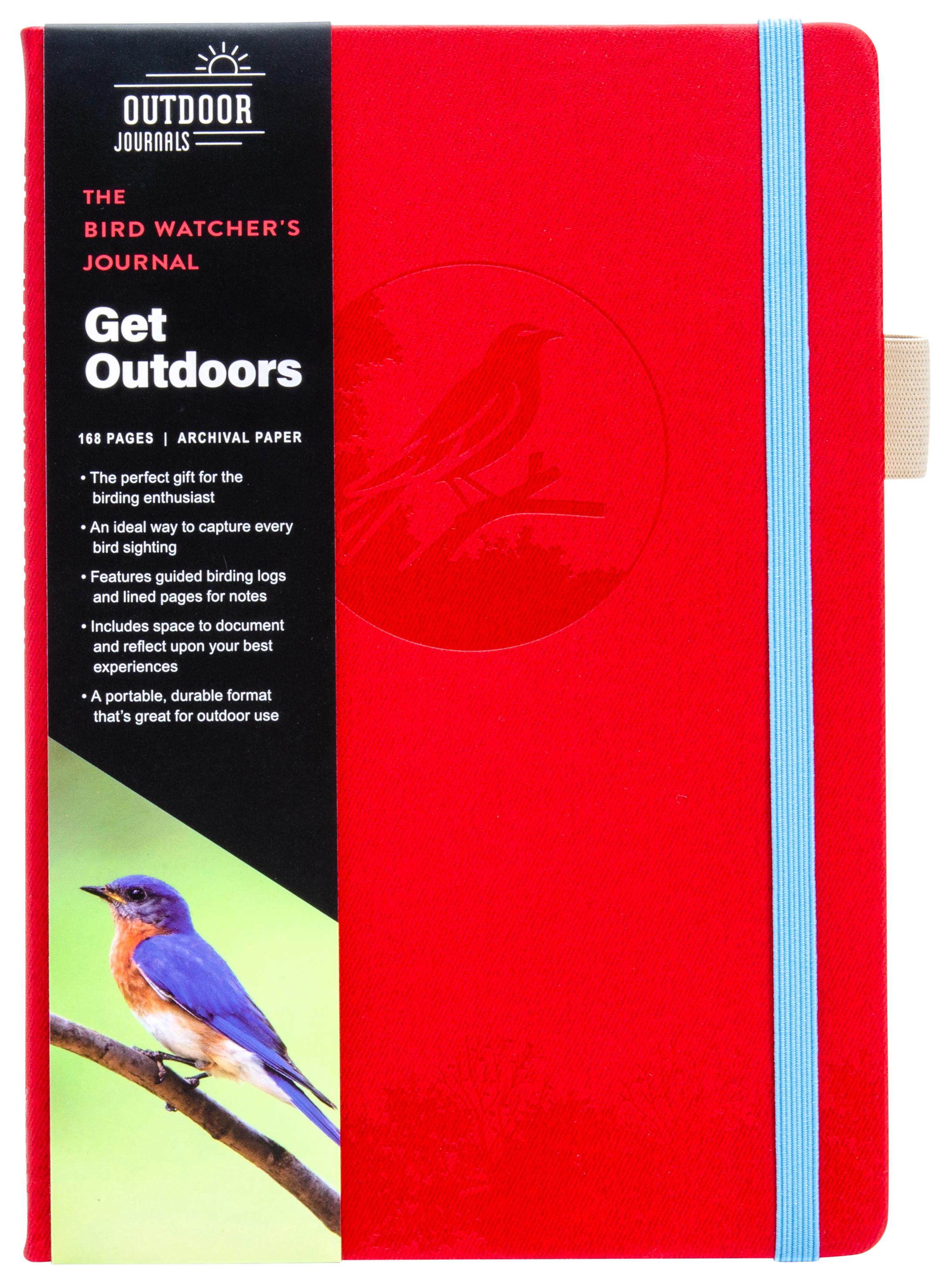 Vorderes Coverbild The Bird Watcher's Journal (Birding Log Book; Birding Field Diary; Birder Gifts)