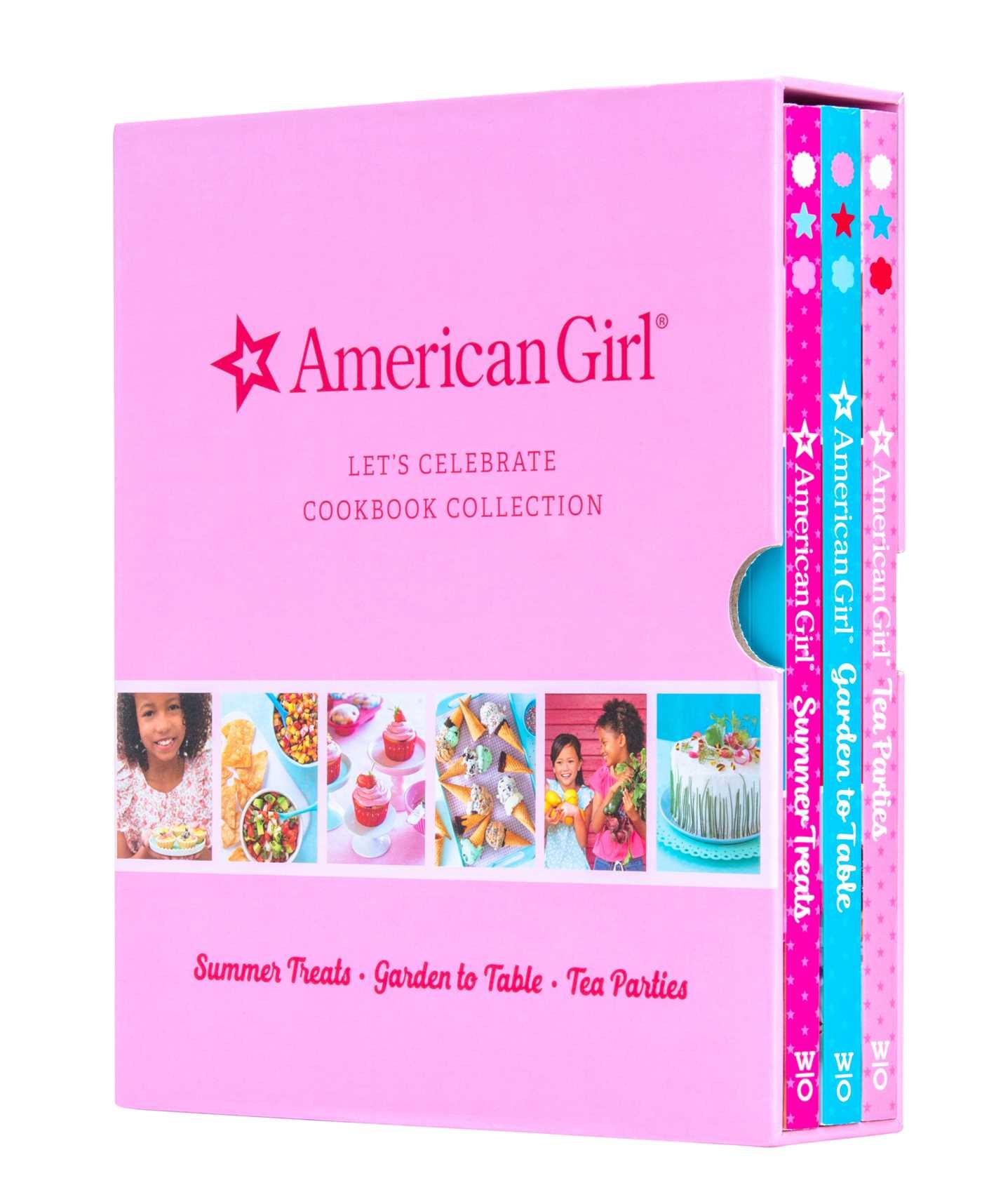Vorderes Coverbild American Girl Let's Celebrate Cookbook Collection
